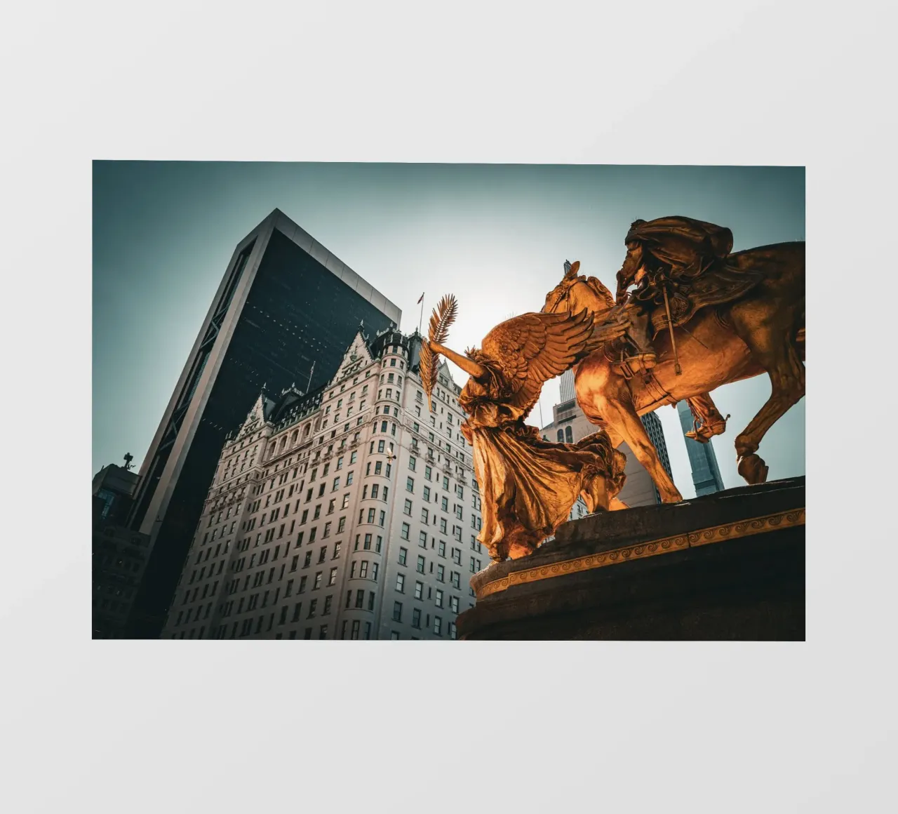 New York pellicola backlit da Flo Klein