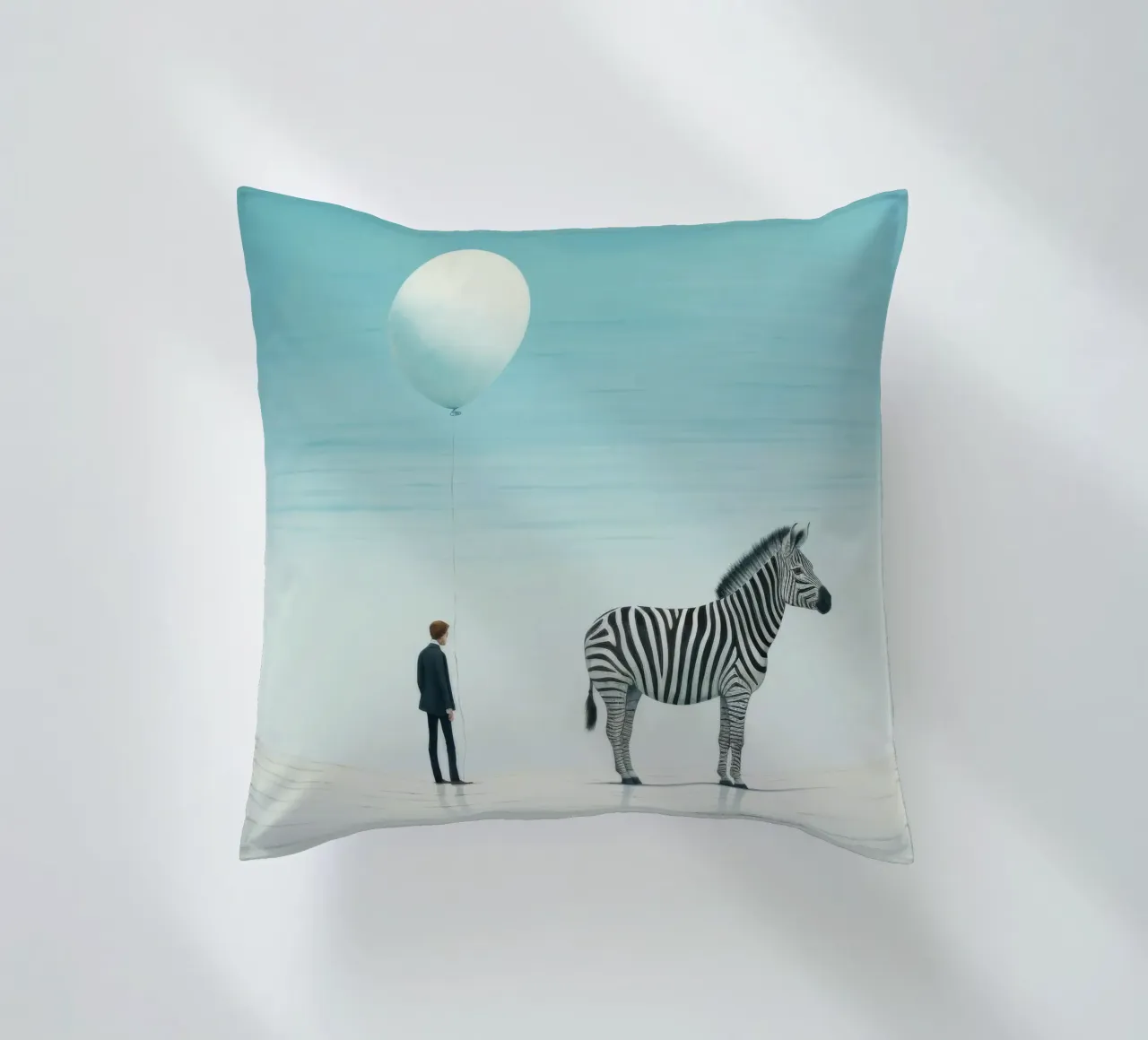 Minimal Zebra 3 cojín de Minimal Animal Art