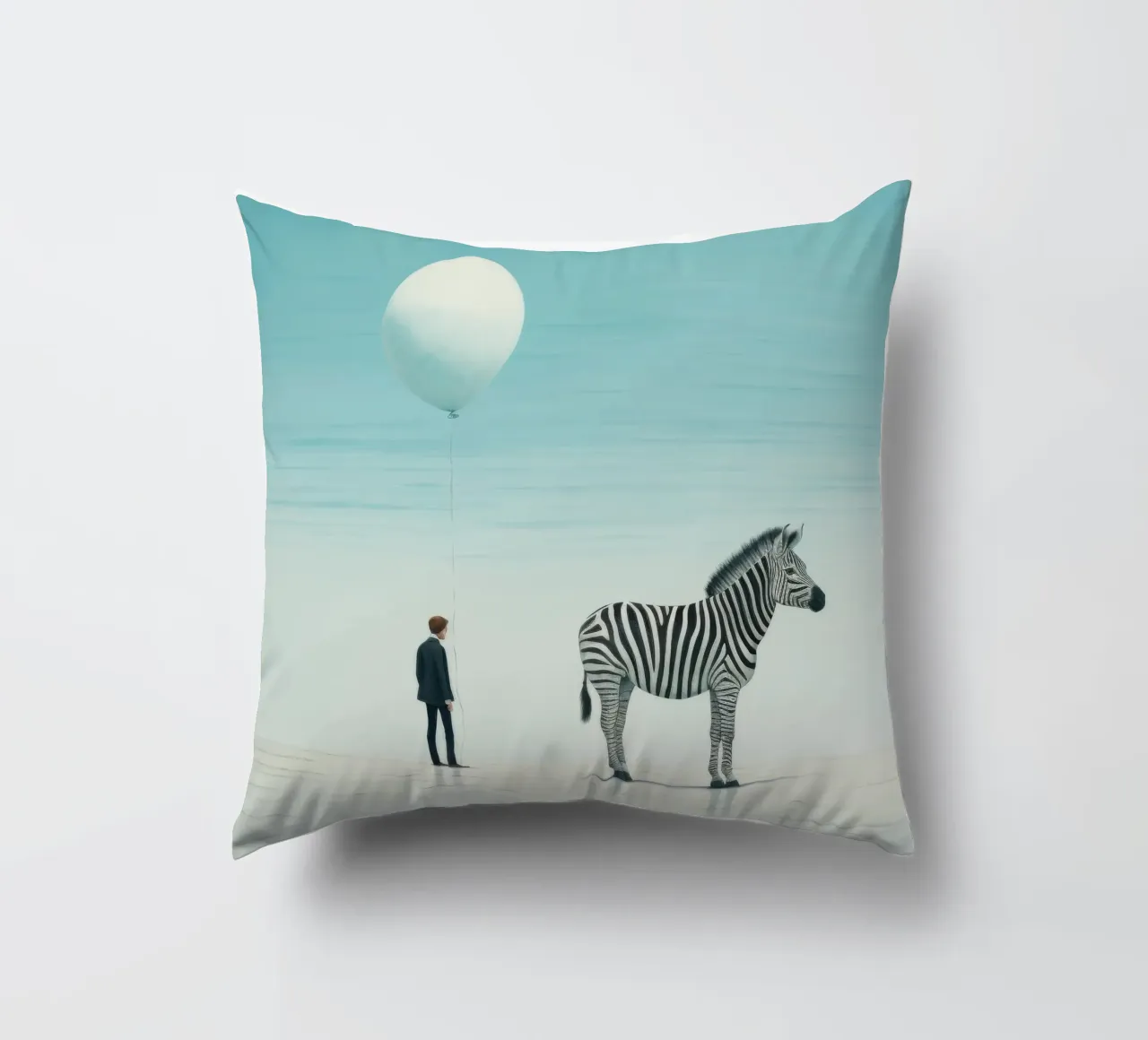 Minimal Zebra 3 cojín de Minimal Animal Art