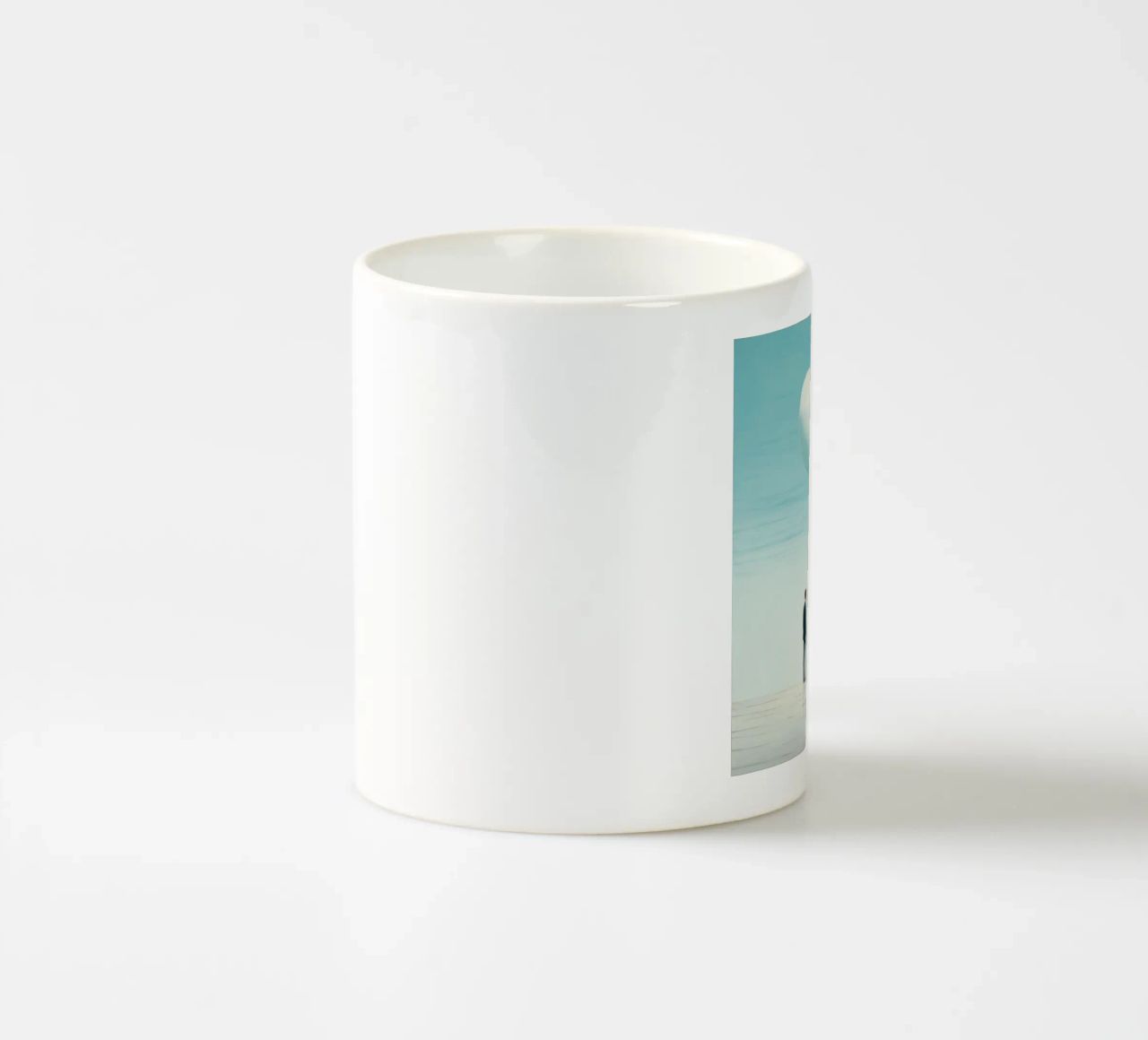 Zebra minimale 3 tazza in ceramica da Minimal Animal Art