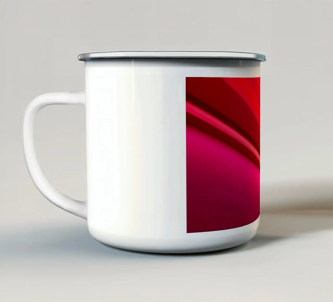 Speed tazza in smalto da Flo Klein