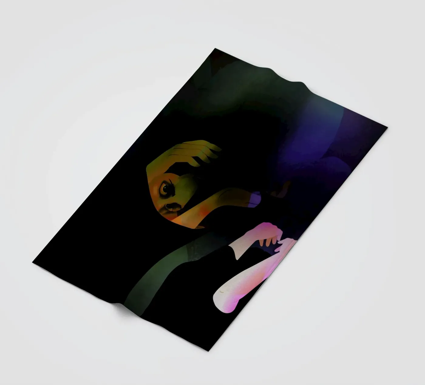 Acid fleecedeken van Lesja Chernish