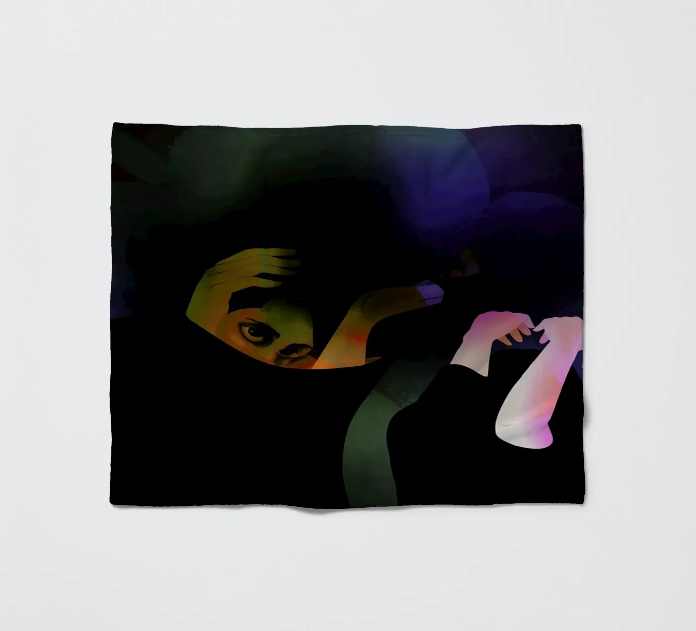 Acid fleecedeken van Lesja Chernish