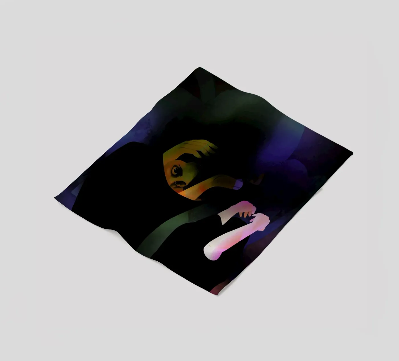 Acid Fleecedecke von Lesja Chernish