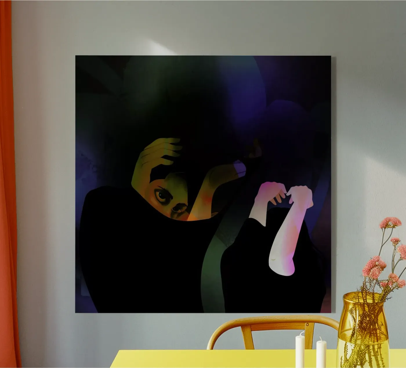 Acid Acryl-Glas von Lesja Chernish