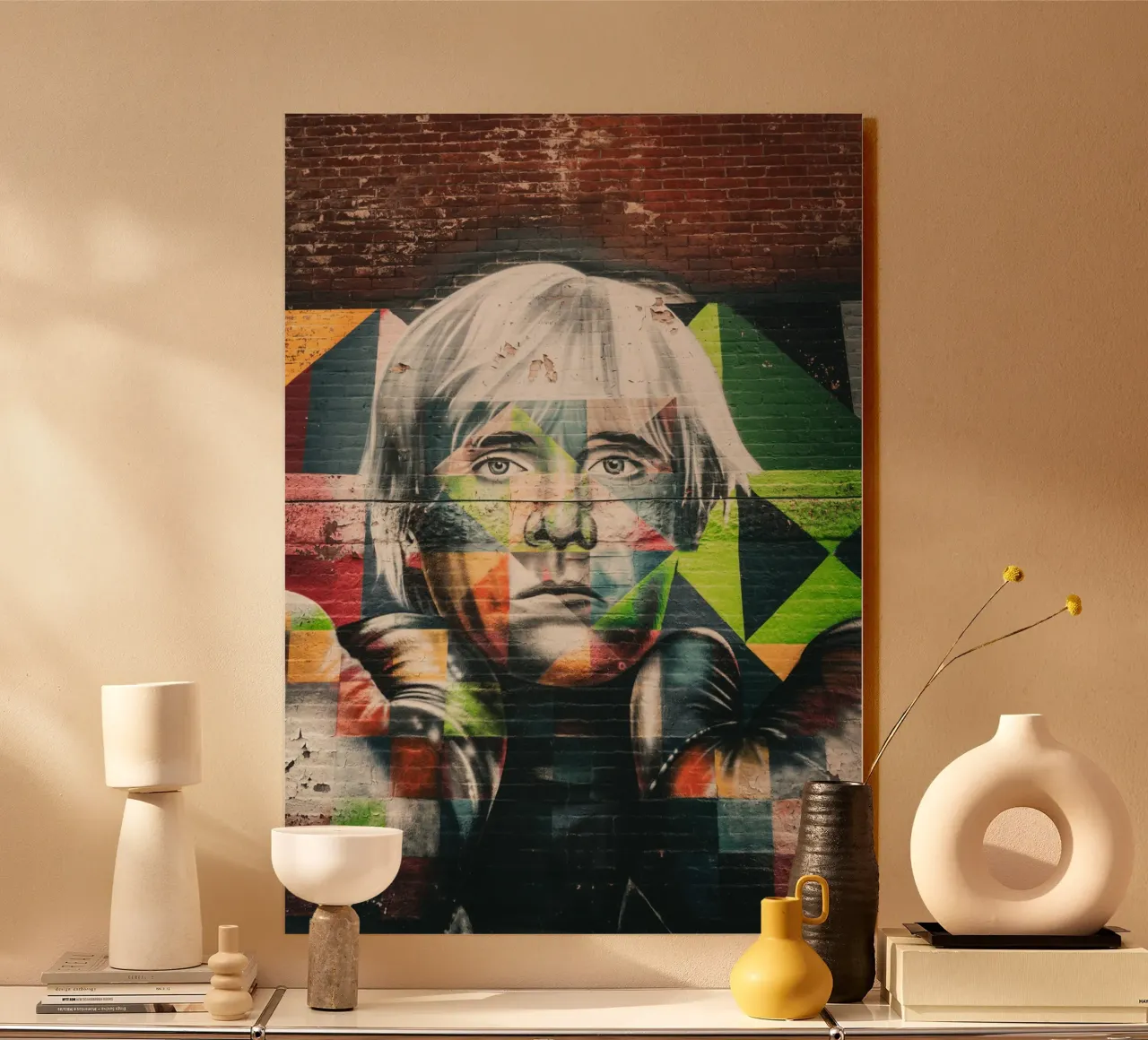 Andy Warhol plexiglass da Flo Klein