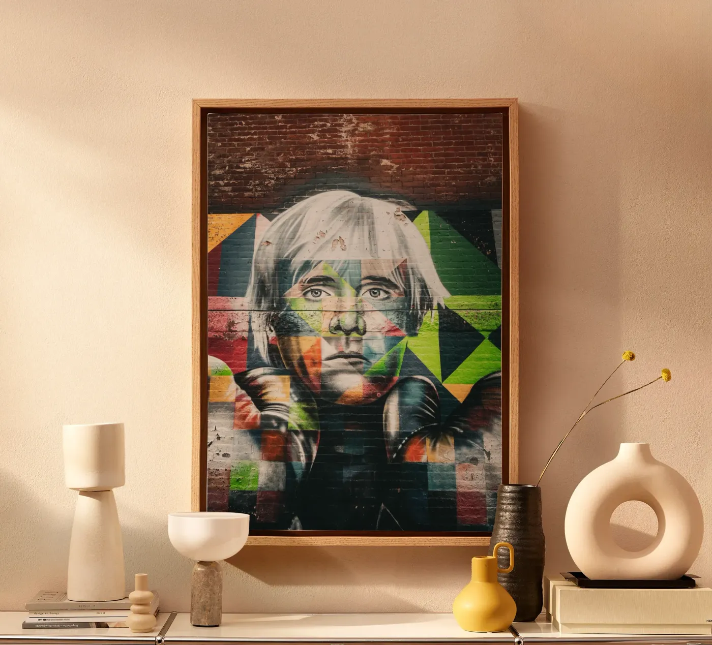Andy Warhol tela da Flo Klein Gallery