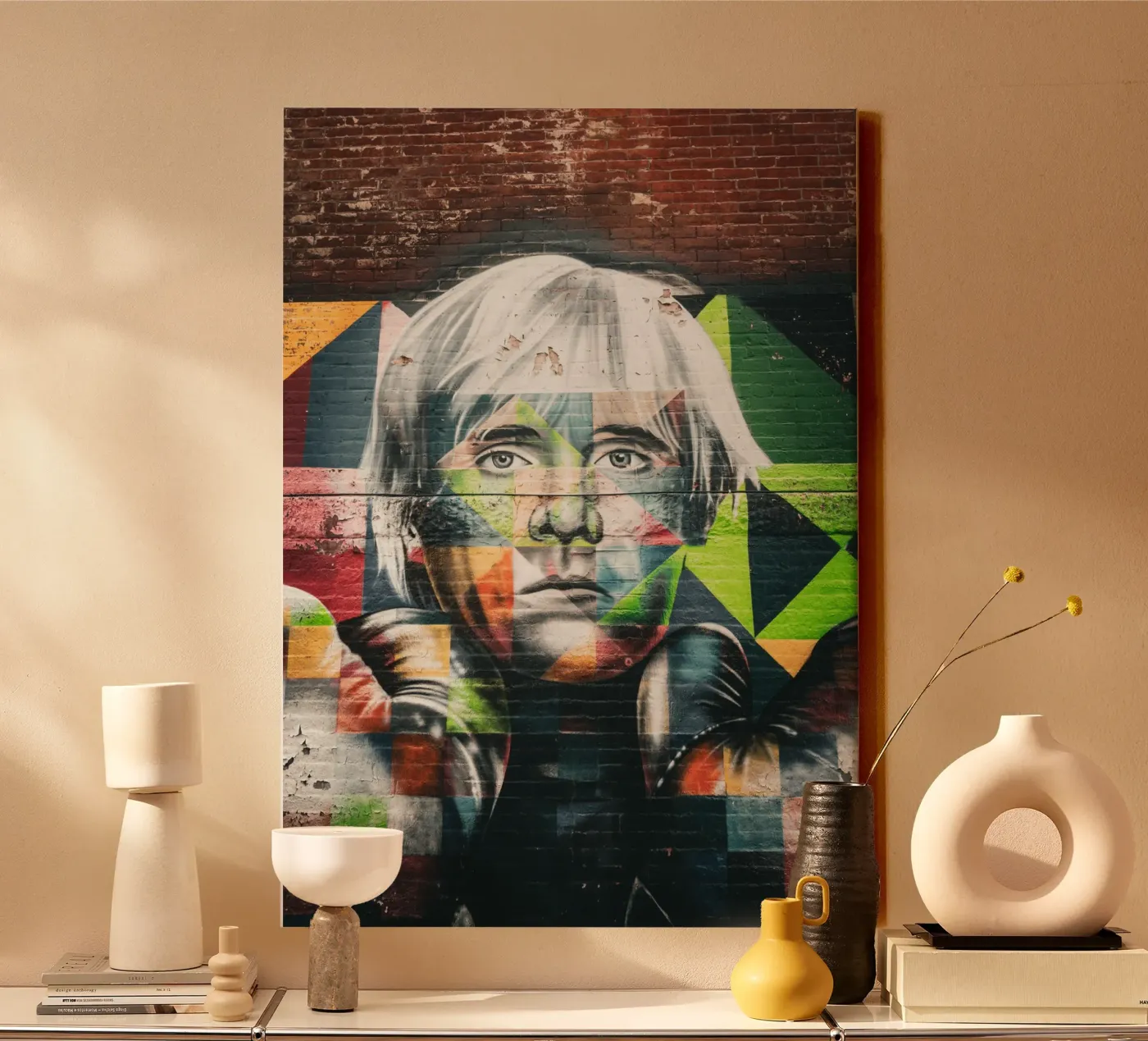 Andy Warhol tela da Flo Klein Gallery