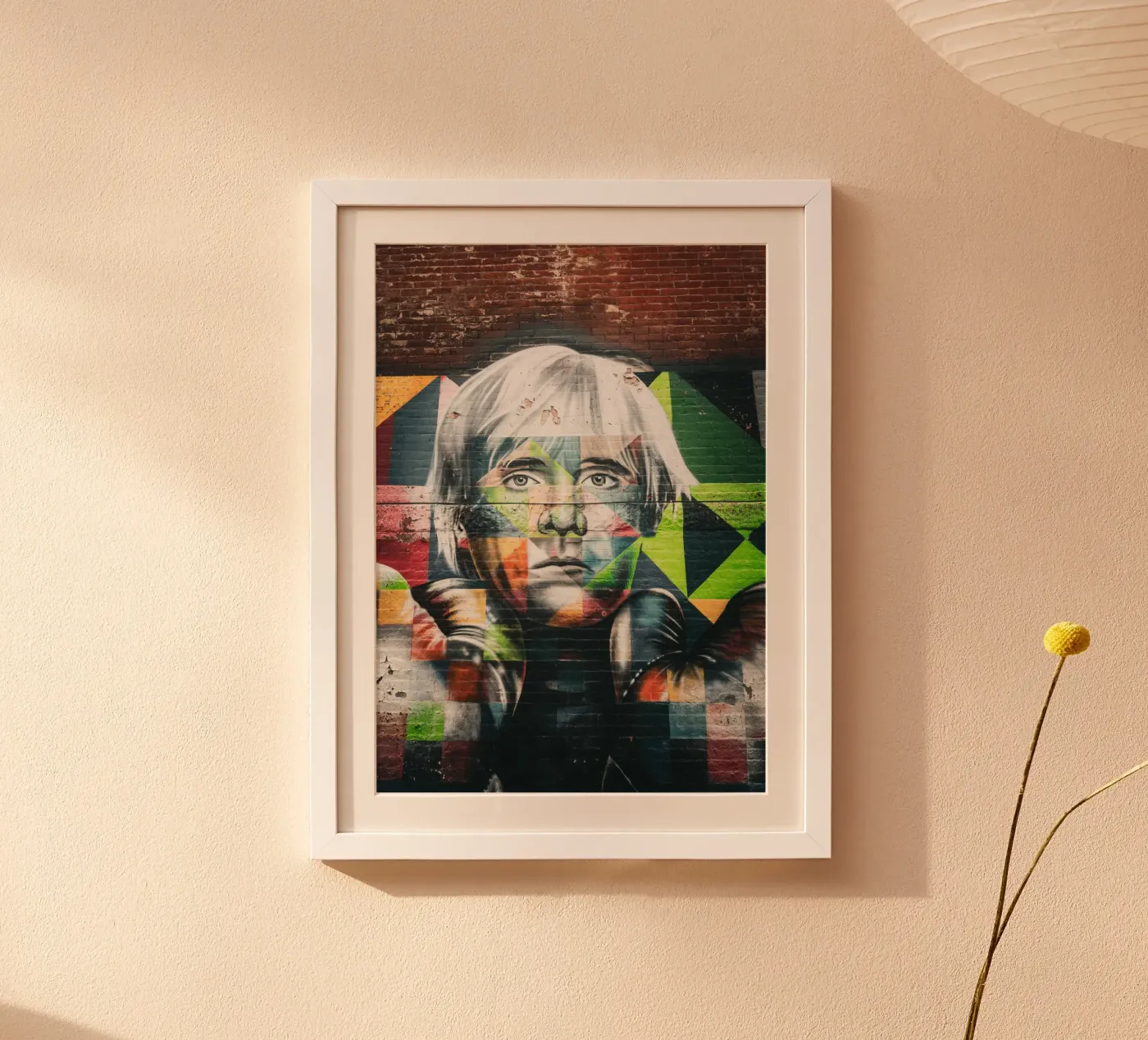 Andy Warhol poster by Flo Klein Gallery