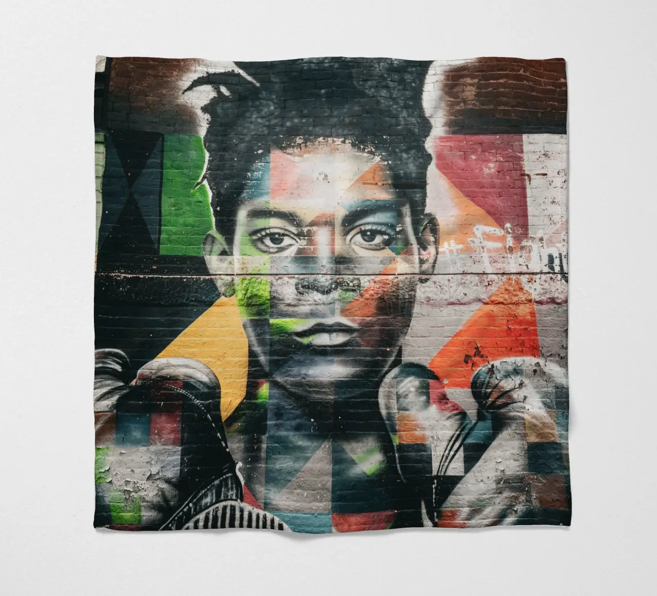Urban Art coperta in pile da Flo Klein