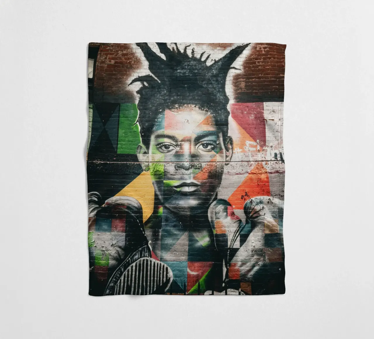 Urban Art coperta in pile da Flo Klein