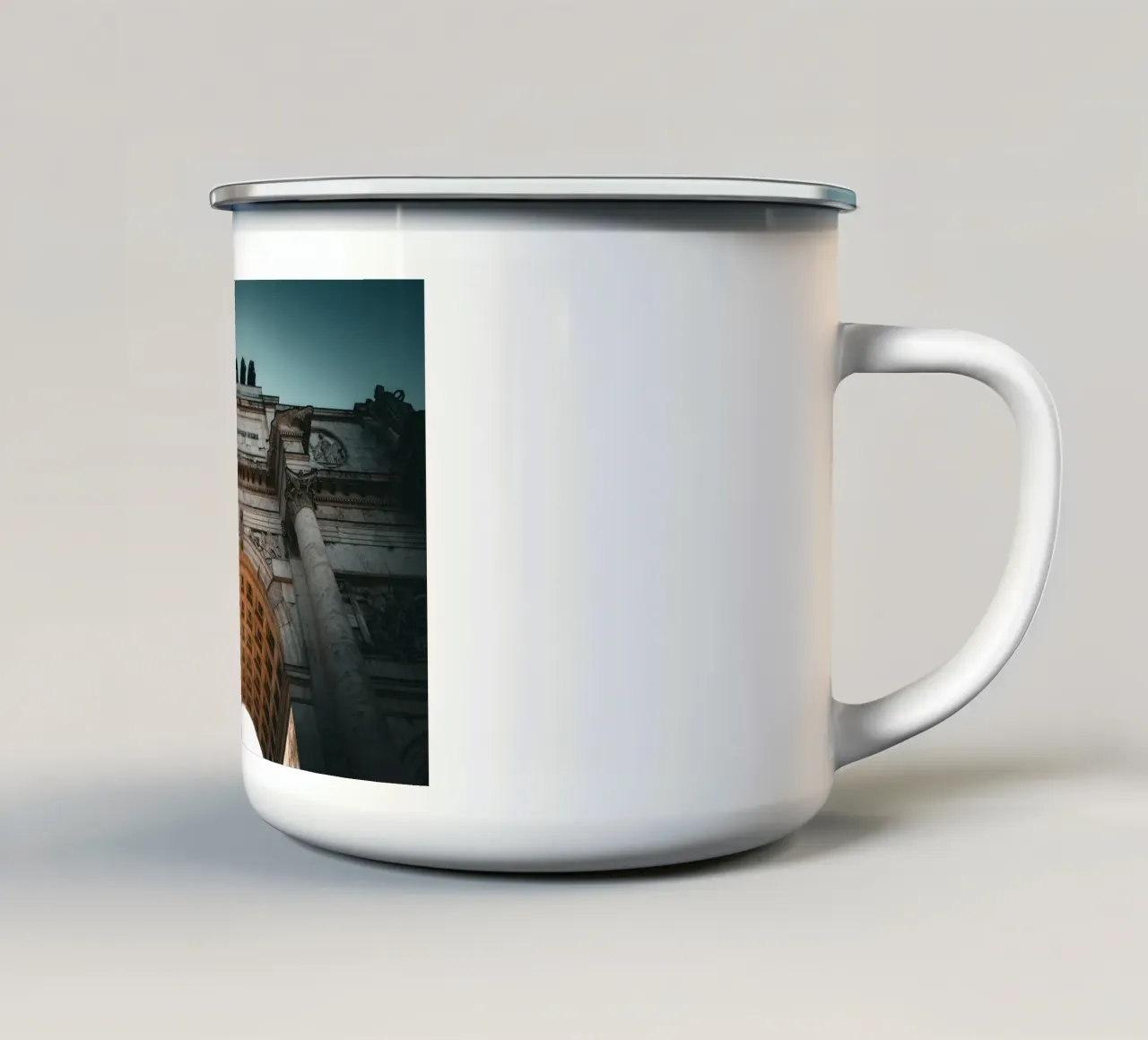 München Siegestor tazza in smalto da Flo Klein