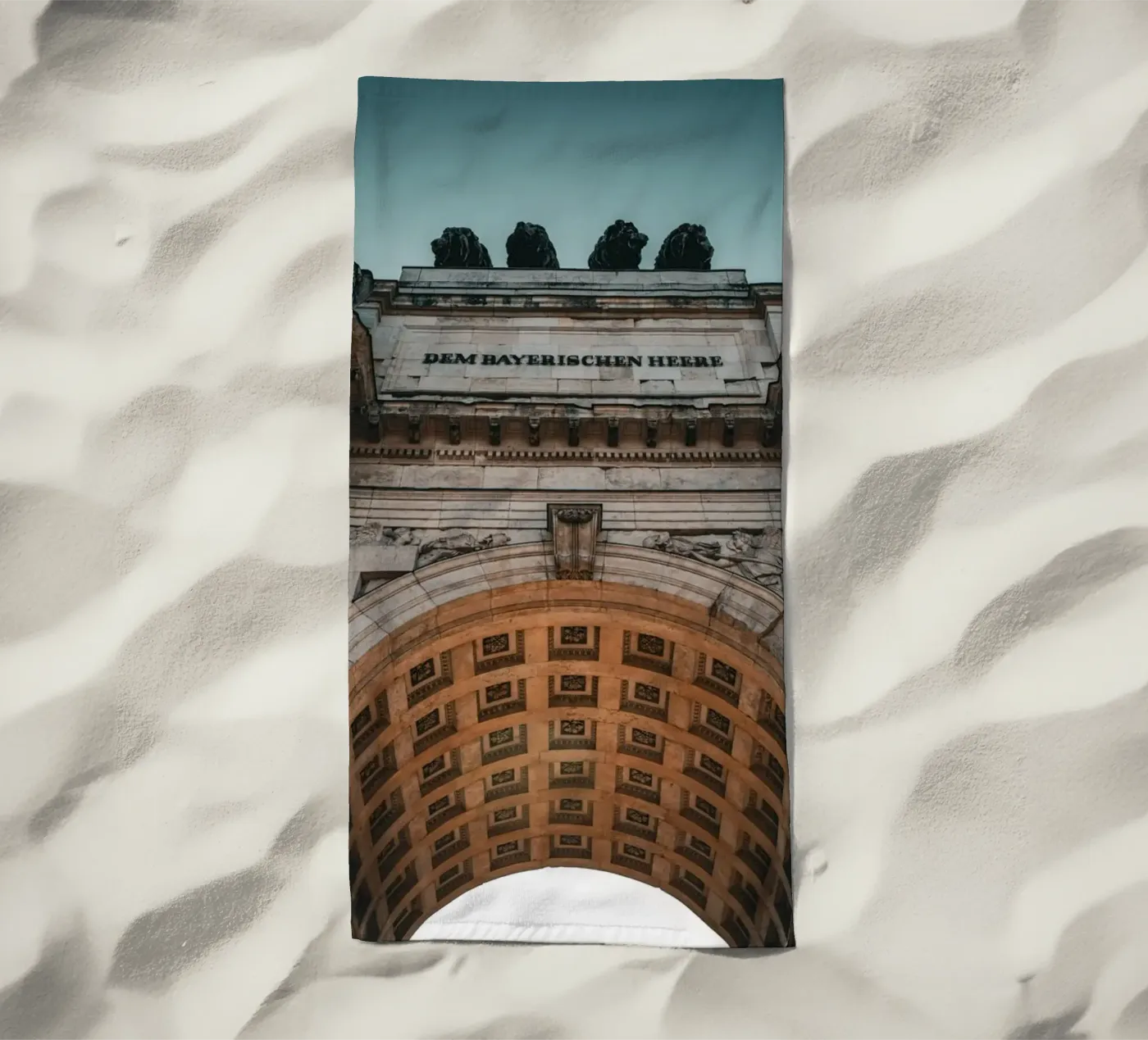 München Siegestor telo mare da Flo Klein Gallery