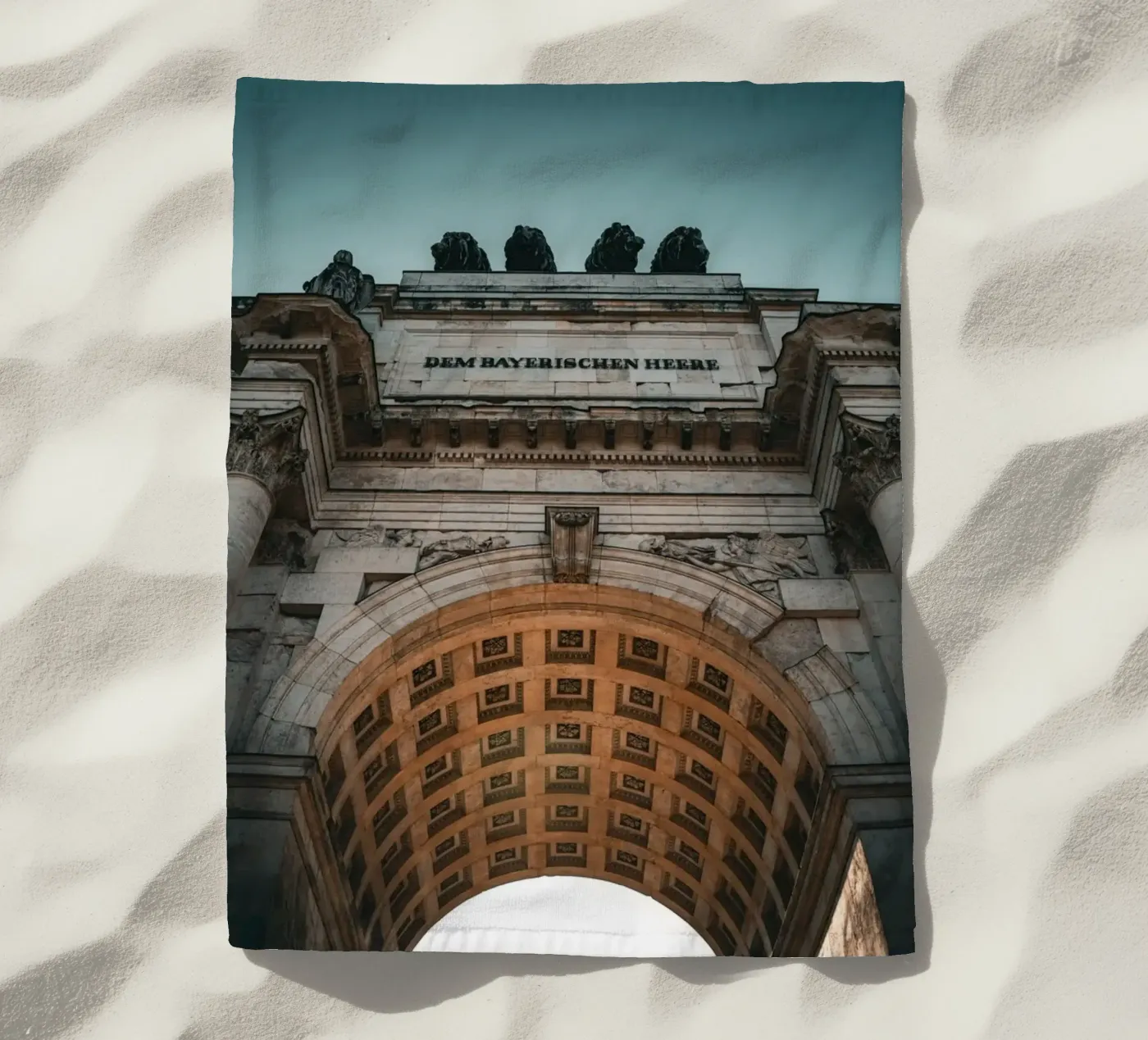 München Siegestor telo mare da Flo Klein Gallery