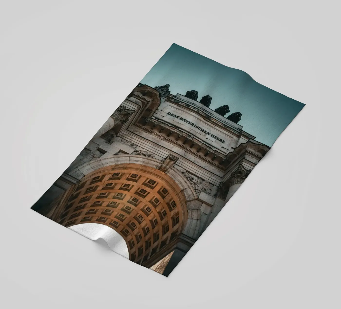 München Siegestor telo mare da Flo Klein Gallery