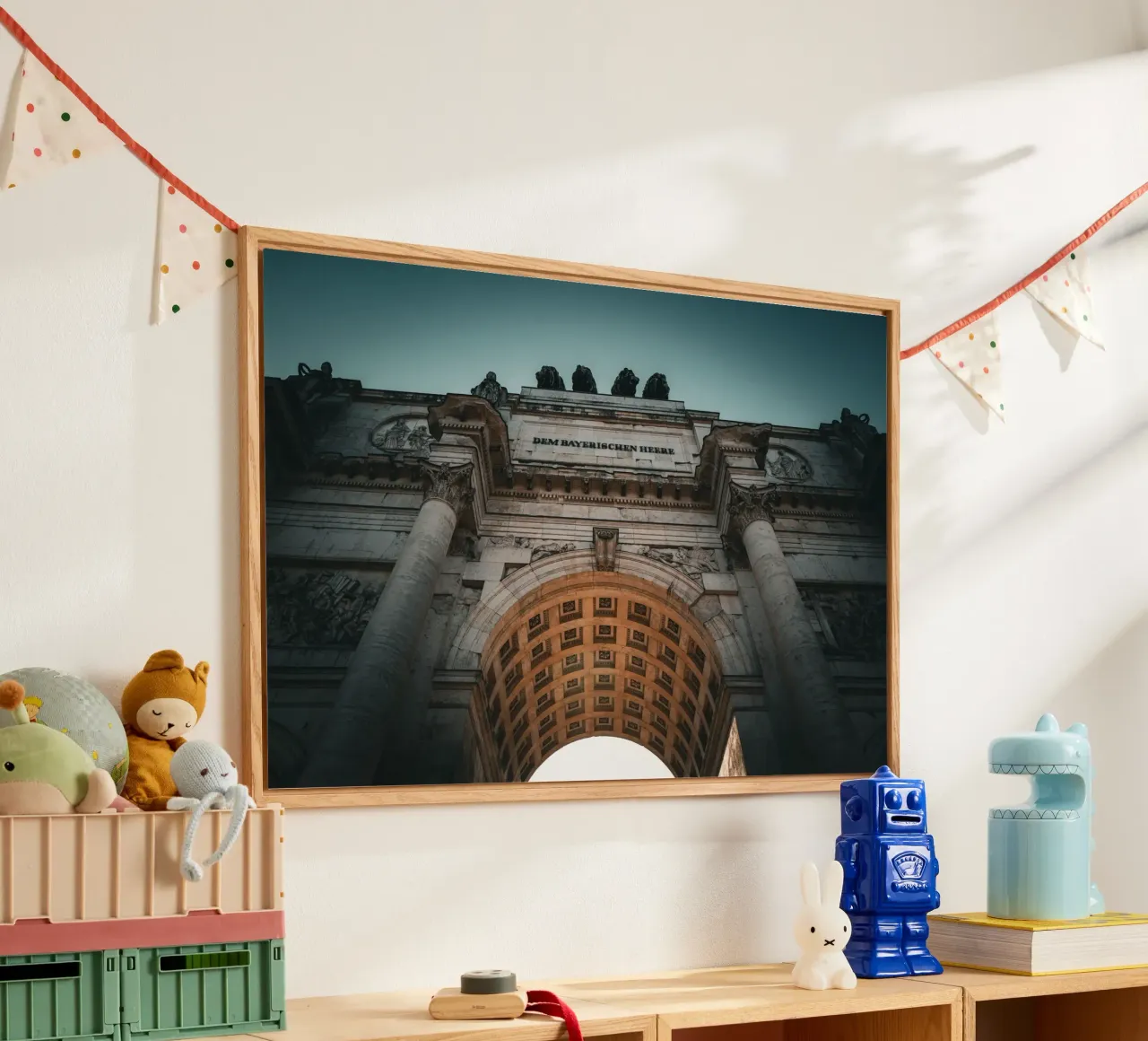 München Siegestor plexiglass da Flo Klein