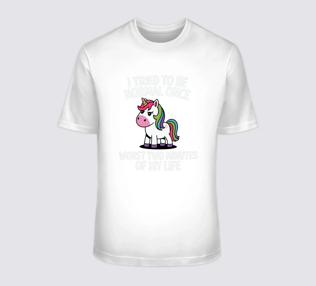 I tried to be normal once, worst two minutes of my life T-Shirt von edsonramosart