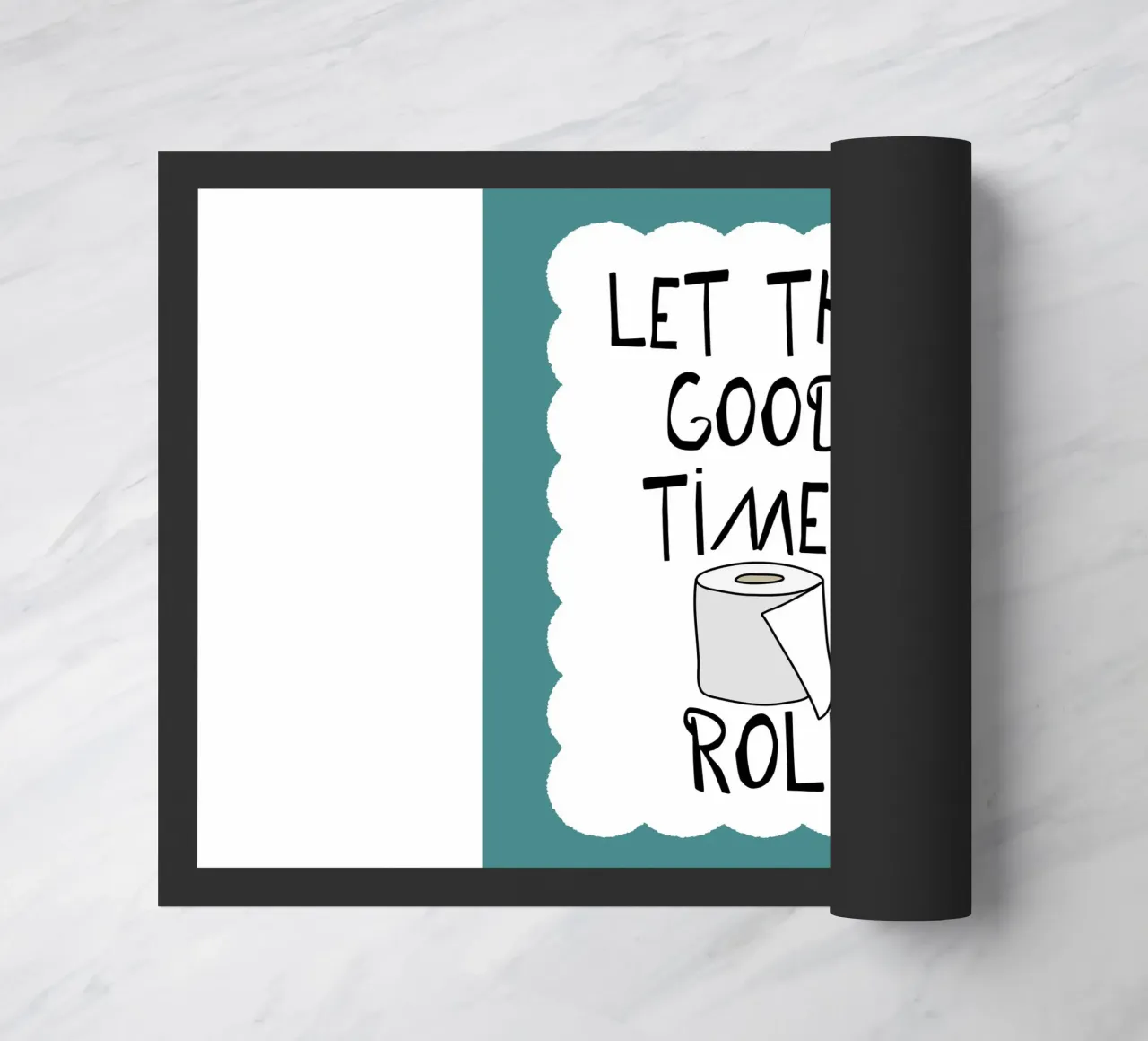 Let the good times roll felpudo de LisaArtes