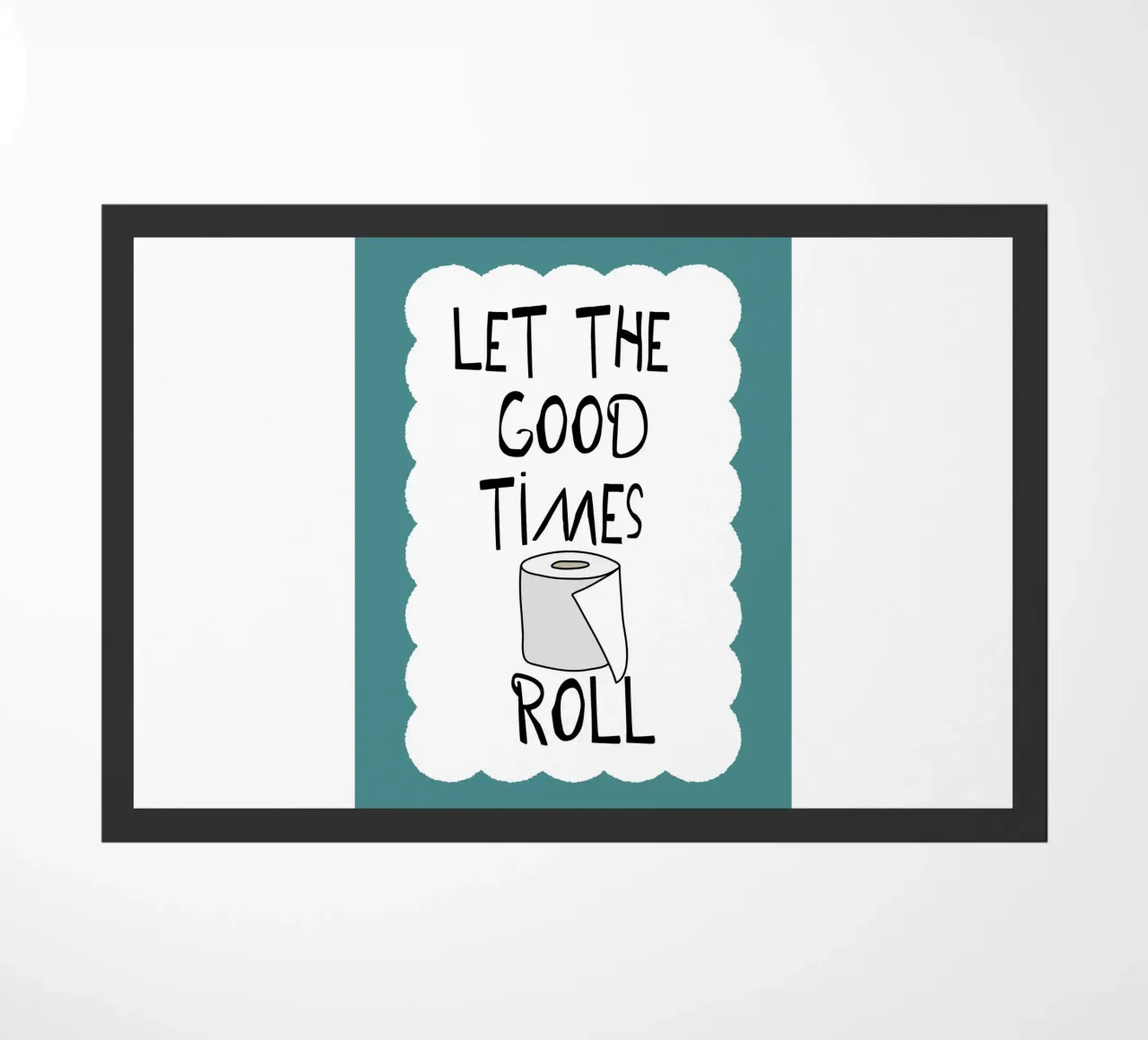 Let the good times roll felpudo de LisaArtes