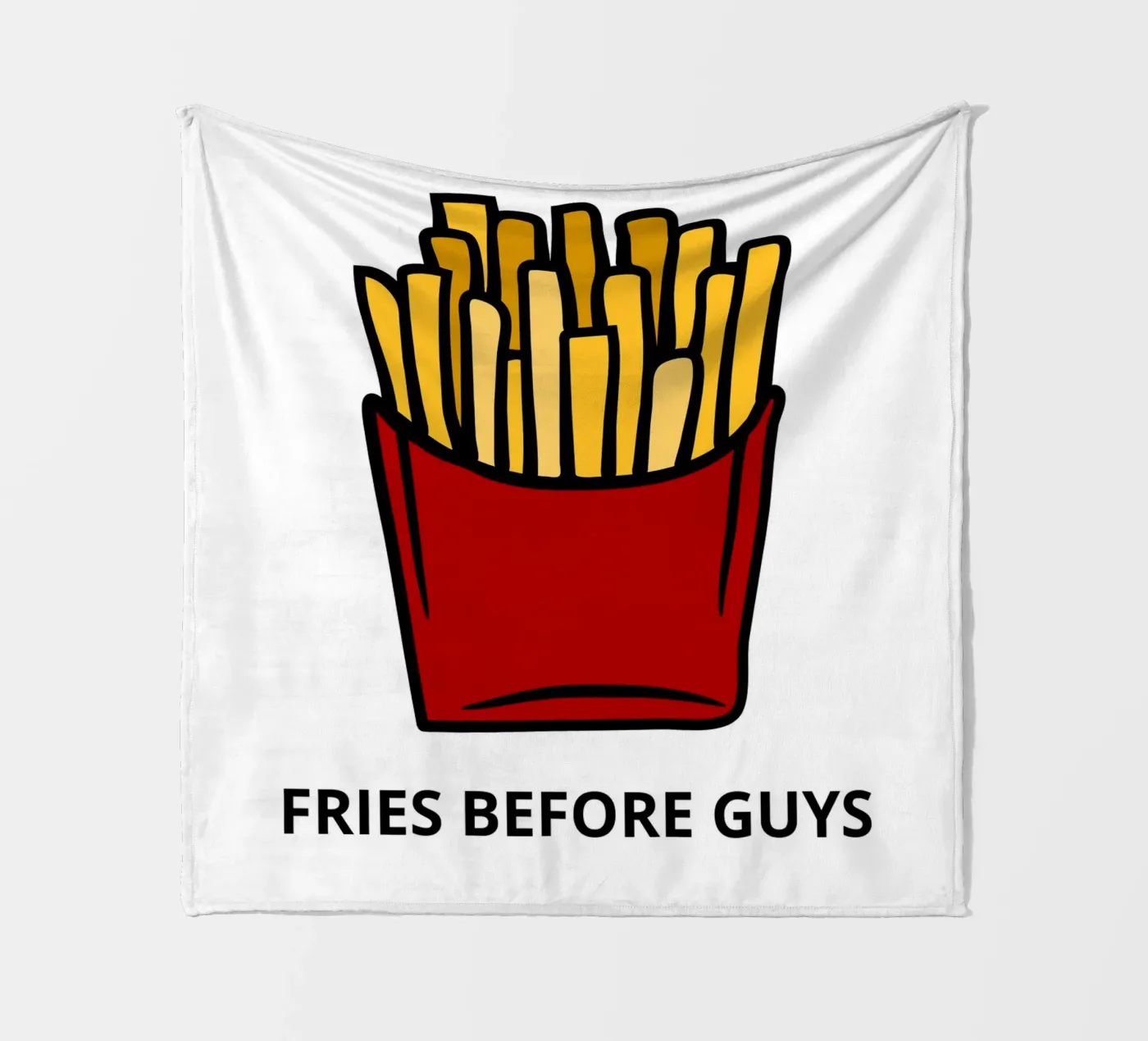 FRIES BEFORE GUYS Fleecedecke von LisaArtes