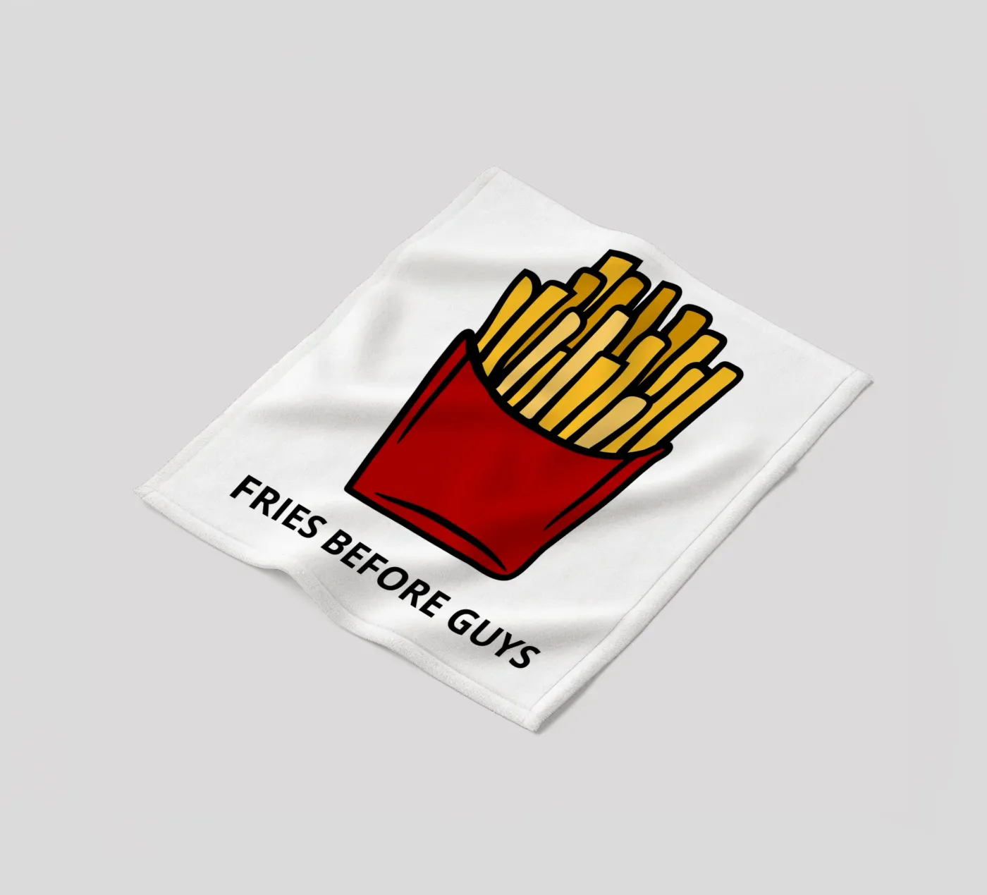 FRIES BEFORE GUYS Fleecedecke von LisaArtes