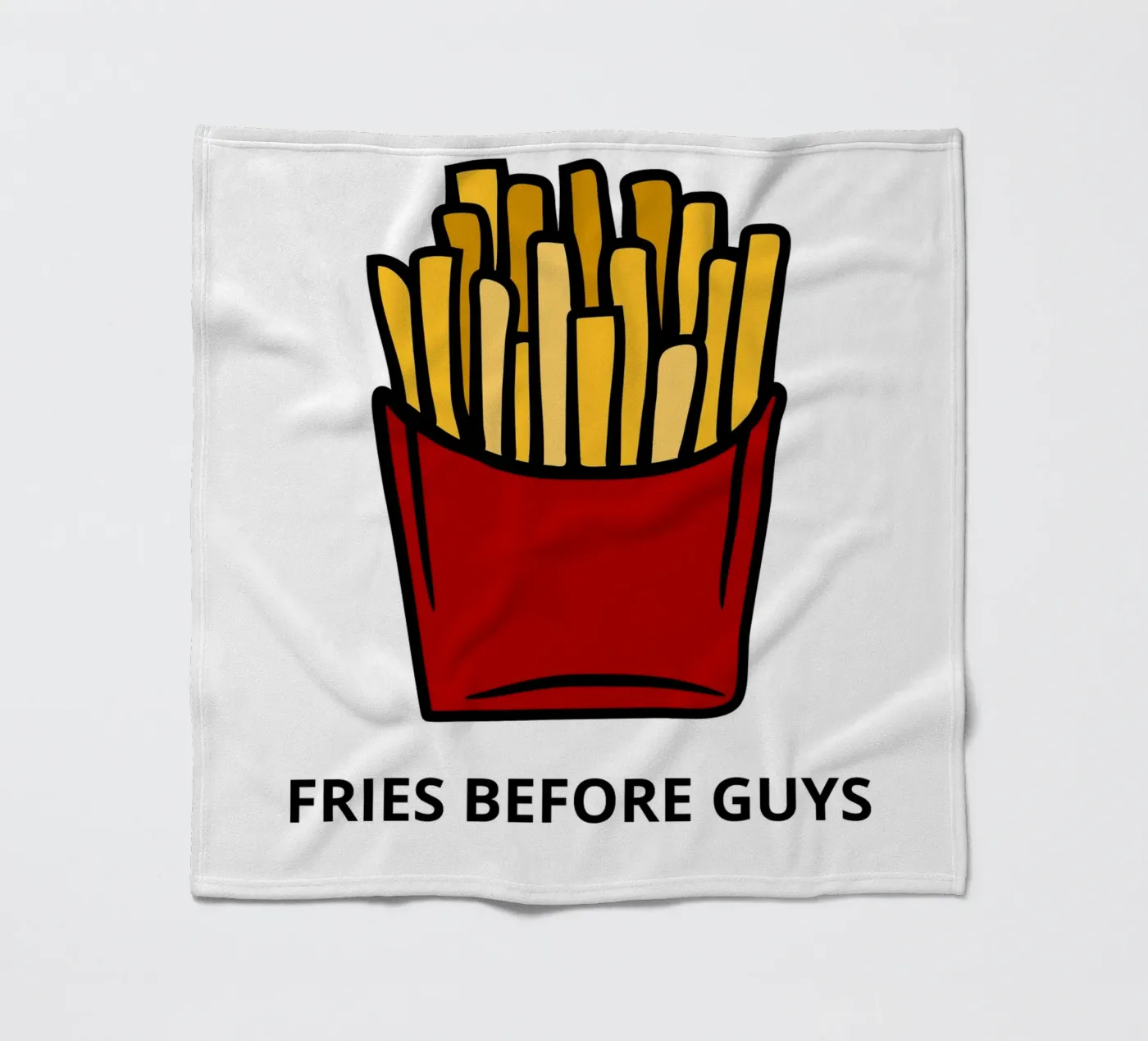 FRIES BEFORE GUYS Fleecedecke von LisaArtes