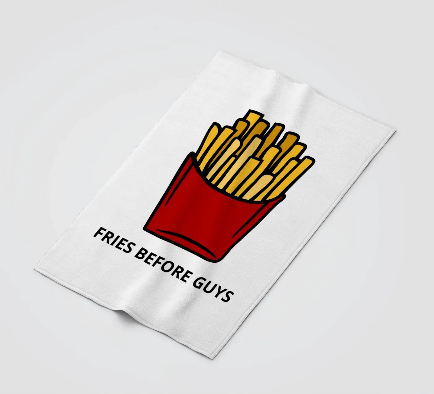 FRIES BEFORE GUYS Fleecedecke von LisaArtes