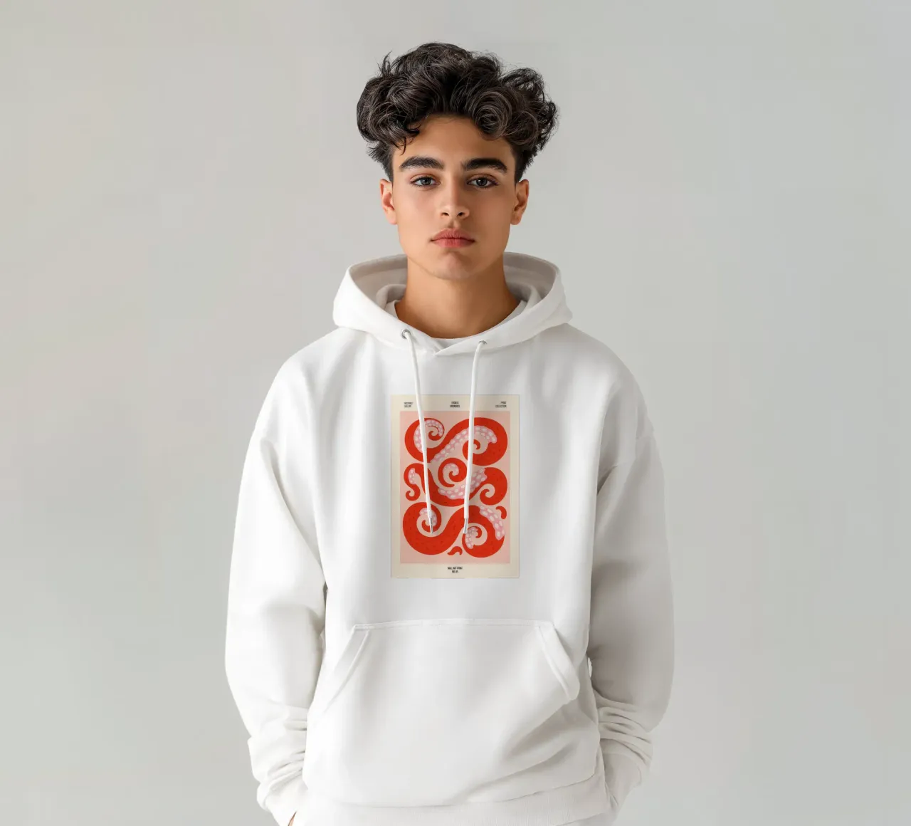 Tangled Tentacles – No. 05 felpa con cappuccio da Studio Mooodz