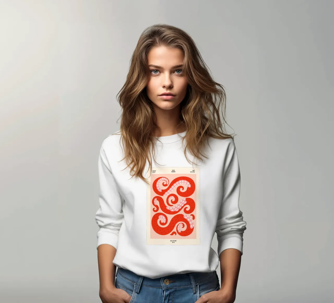 Tangled Tentacles – No. 05 Sweatshirt von Studio Mooodz