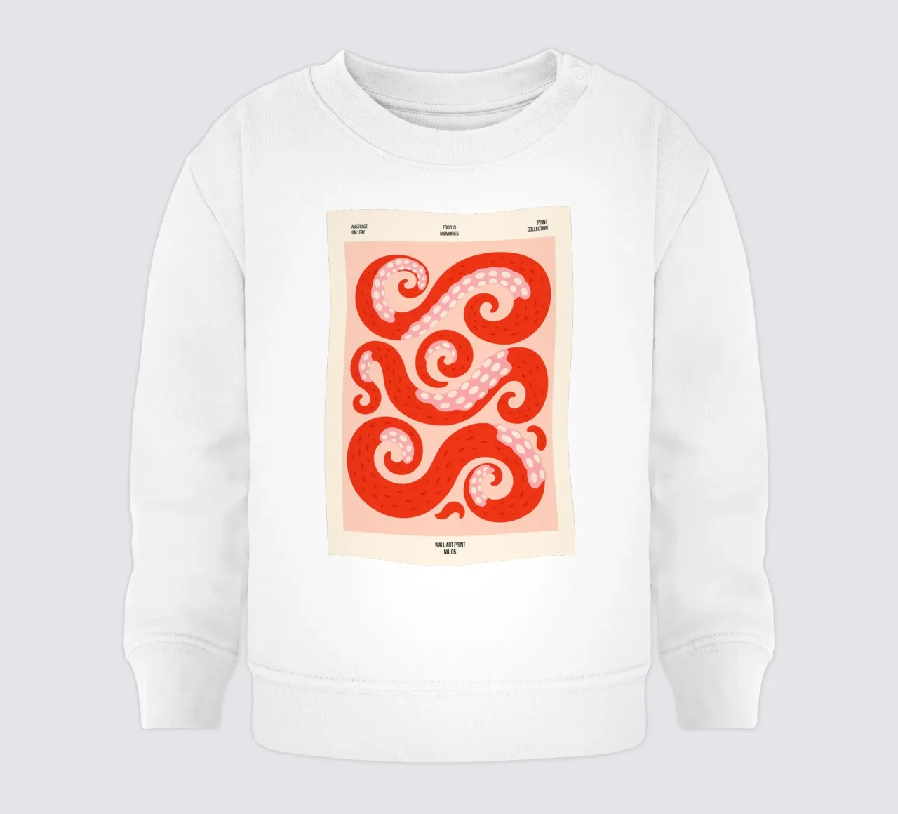 Tangled Tentacles – No. 05 felpa neonato da Studio Mooodz