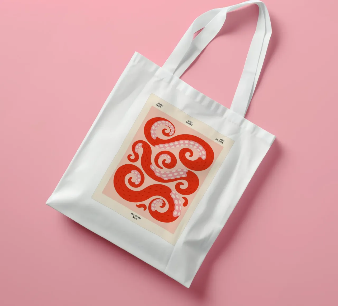 Tangled Tentacles – No. 05 borsa in juta da Studio Mooodz