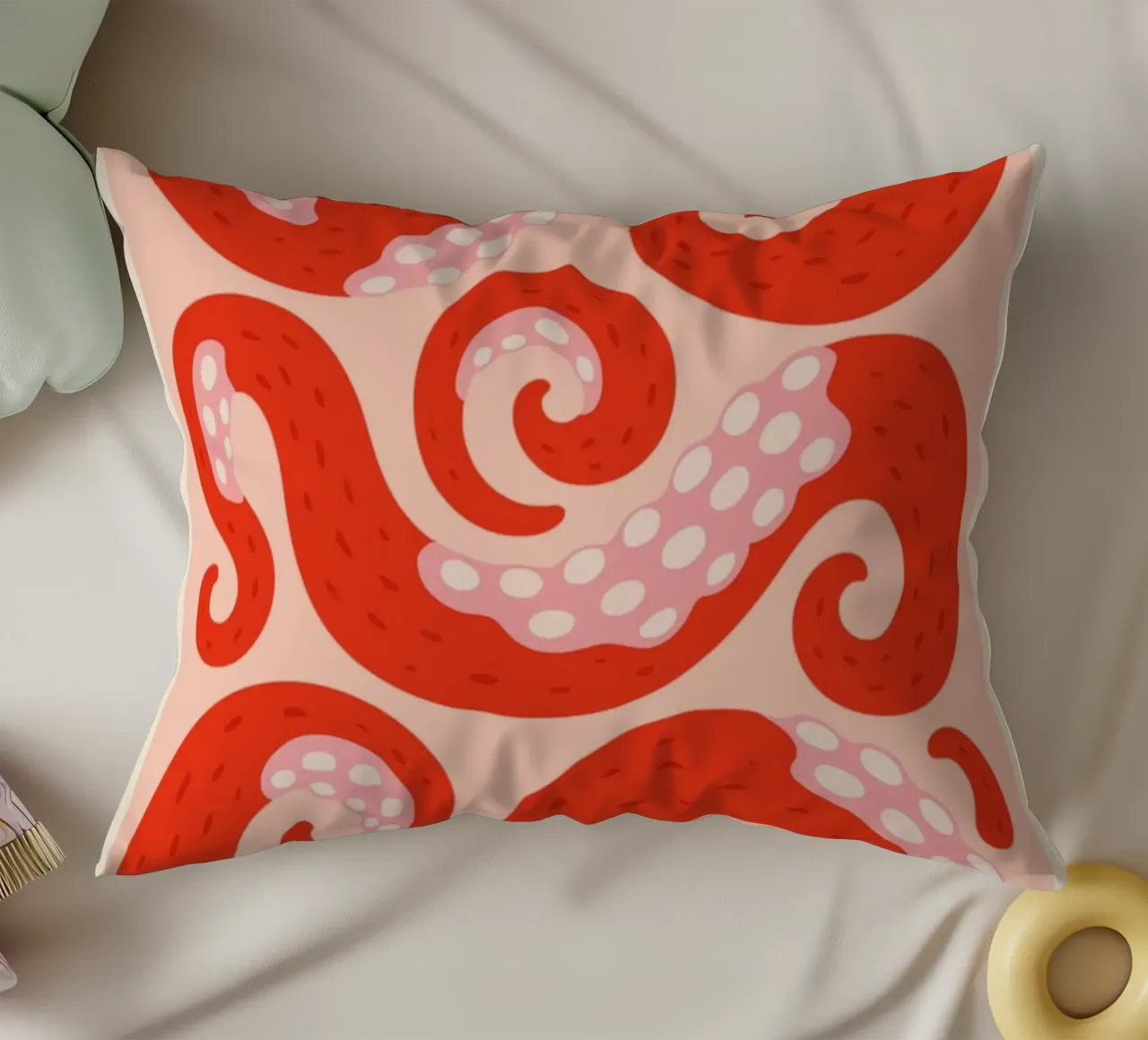 Tangled Tentacles – No. 05 cuscino da Studio Mooodz