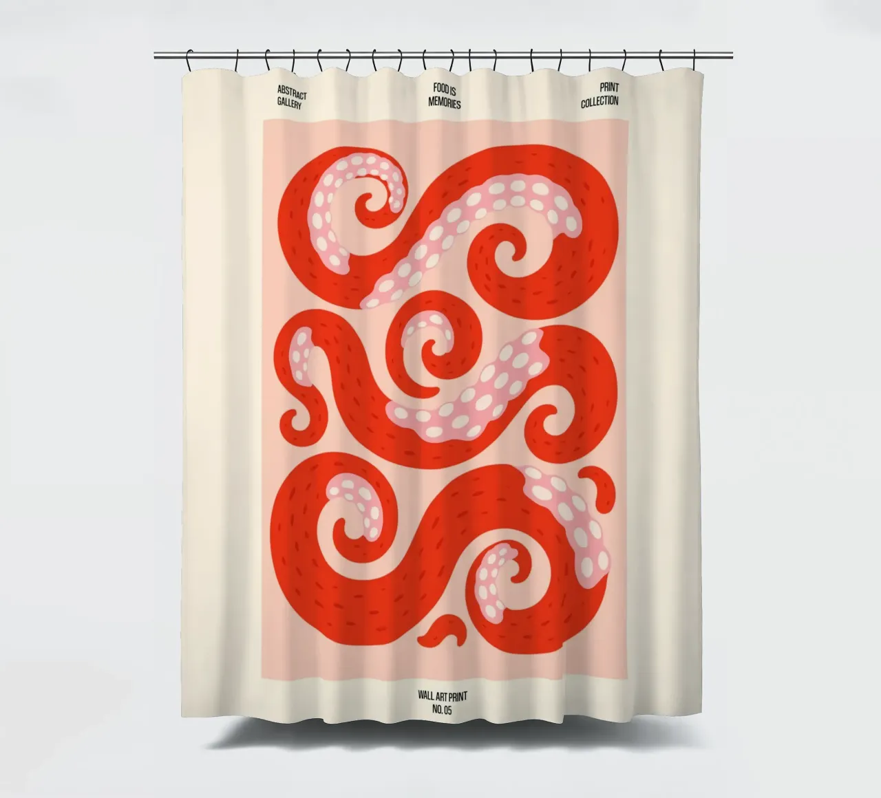 Tangled Tentacles – No. 05 tenda da doccia da Studio Mooodz