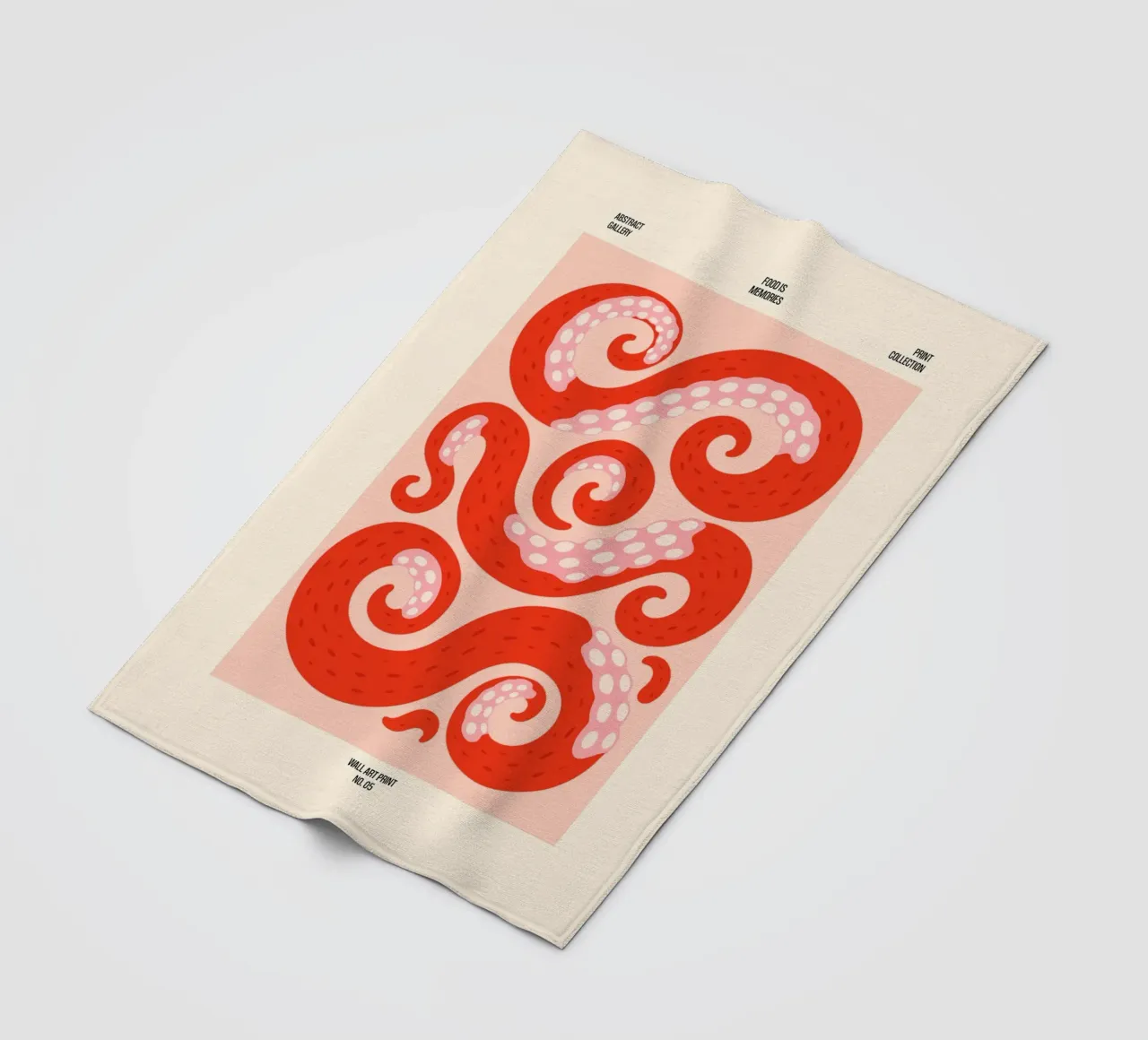 Tangled Tentacles – No. 05 coperta in pile da Studio Mooodz
