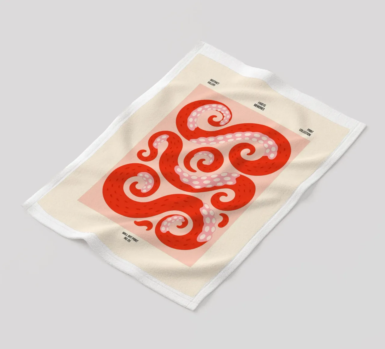 Tangled Tentacles – No. 05 coperta in pile da Studio Mooodz