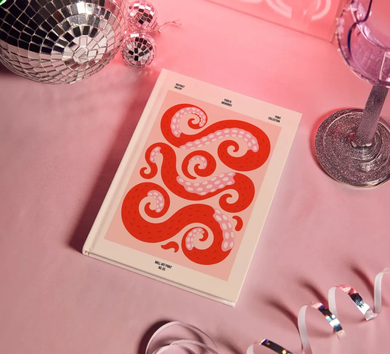 Tangled Tentacles – No. 05 notebook by Studio Mooodz