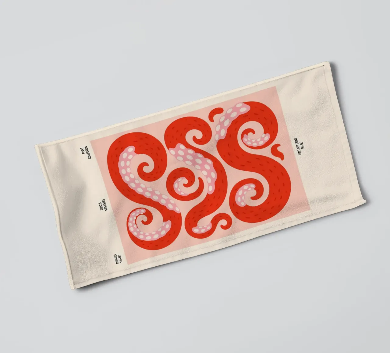 Tangled Tentacles – No. 05 asciugamano da bagno da Studio Mooodz