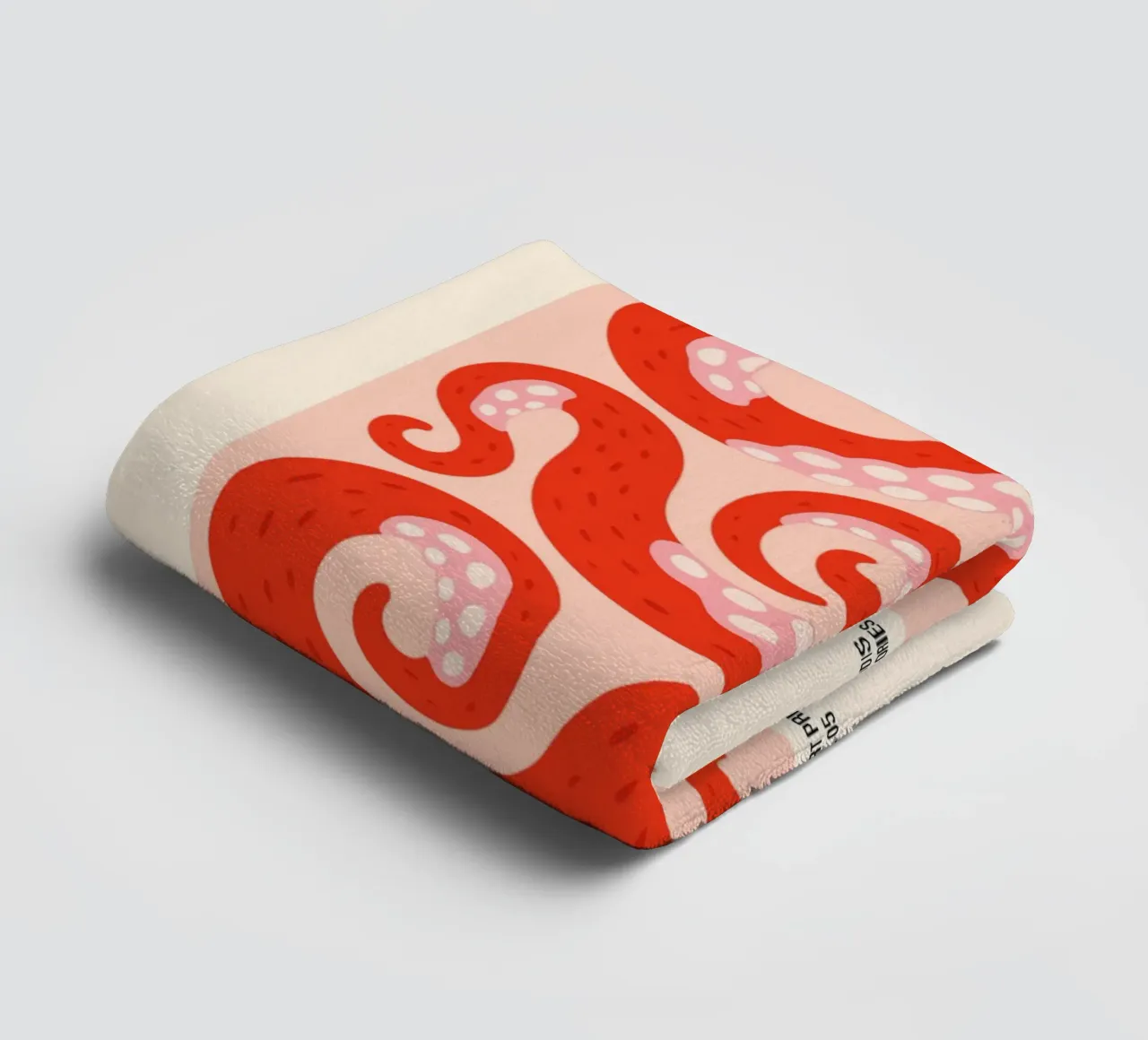 Tangled Tentacles – No. 05 asciugamano da bagno da Studio Mooodz
