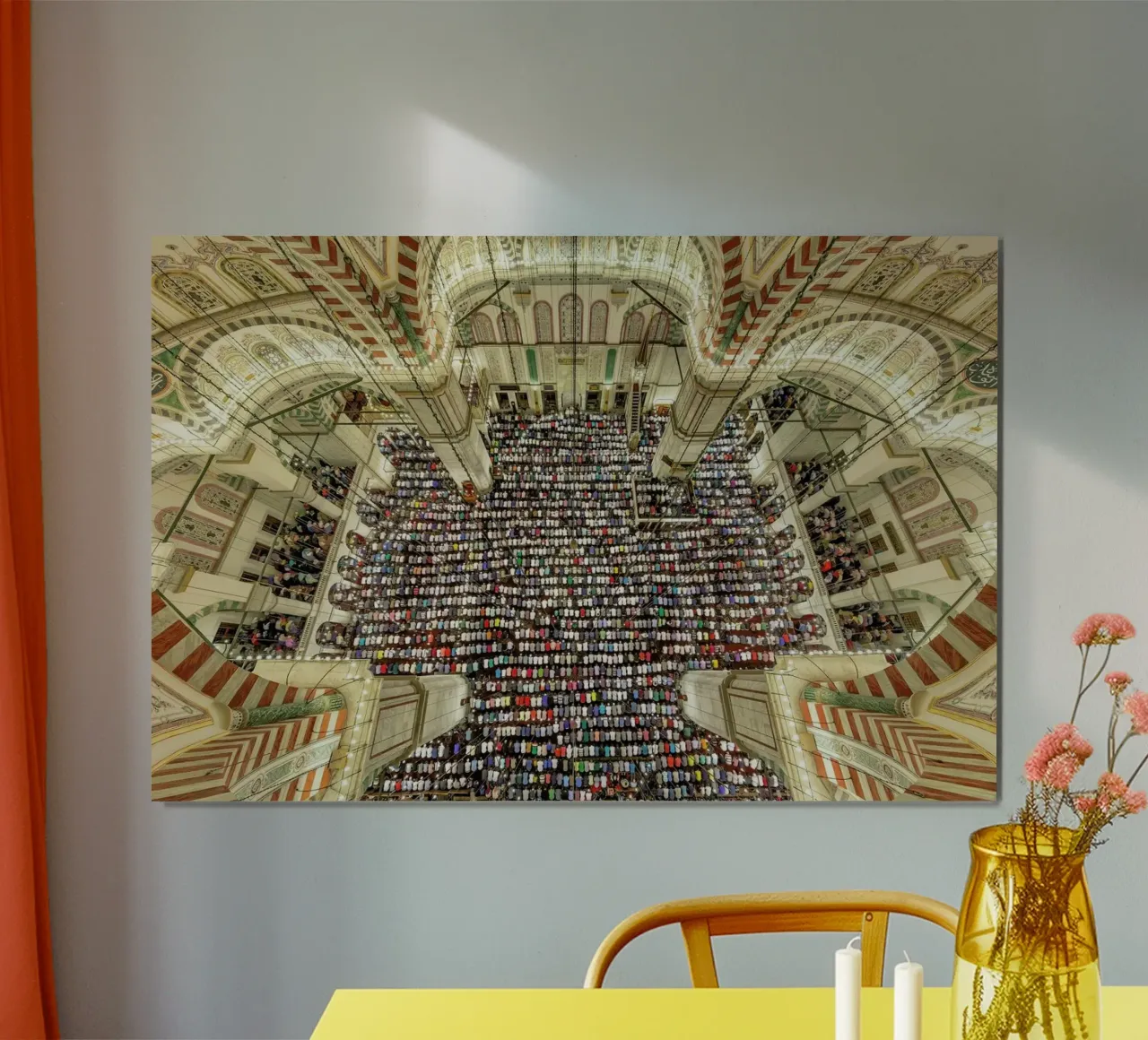 Fatih Mosque for Friday Prayers - Mehmet ÇEtin carta hahnemühle da Pictufy
