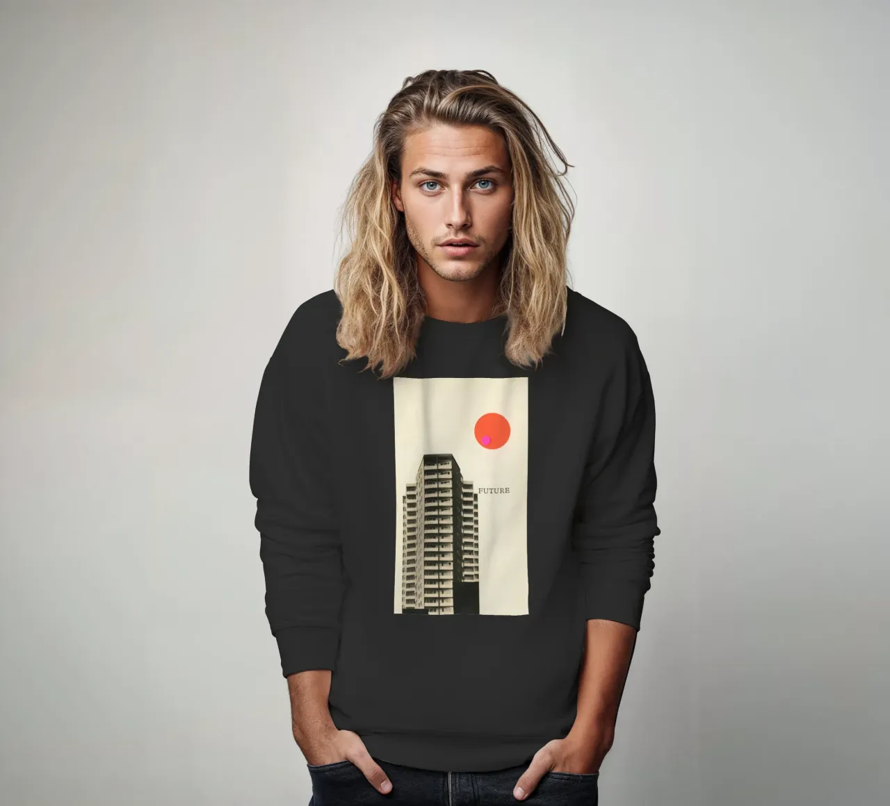 Futuro felpa da Cassia Beck Collage