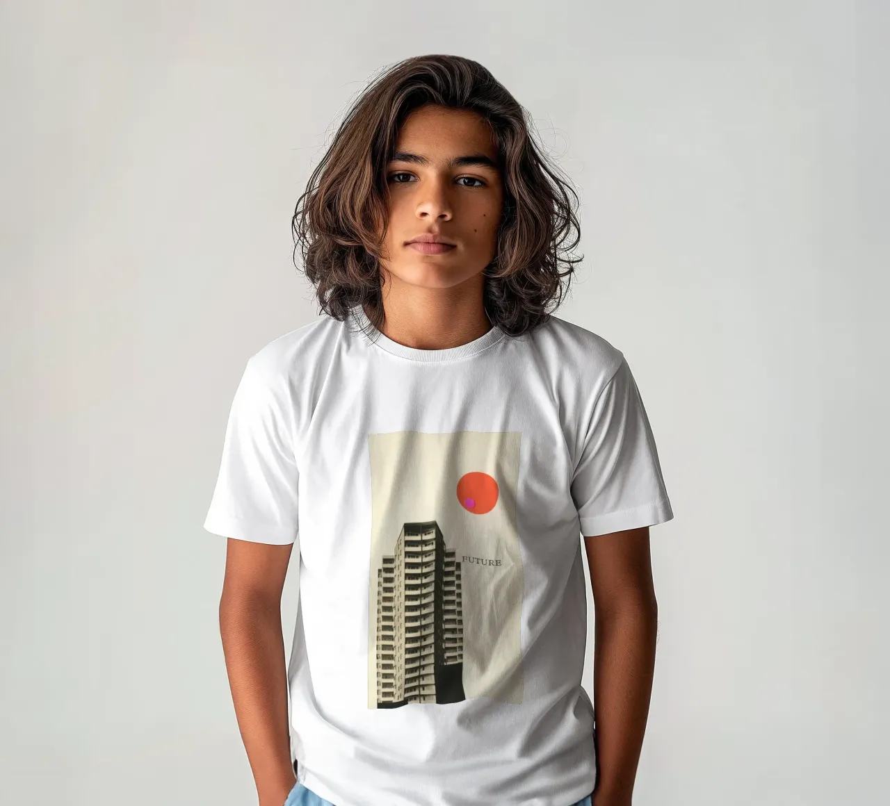 Future t-shirt bambini da Cassia Beck Collage