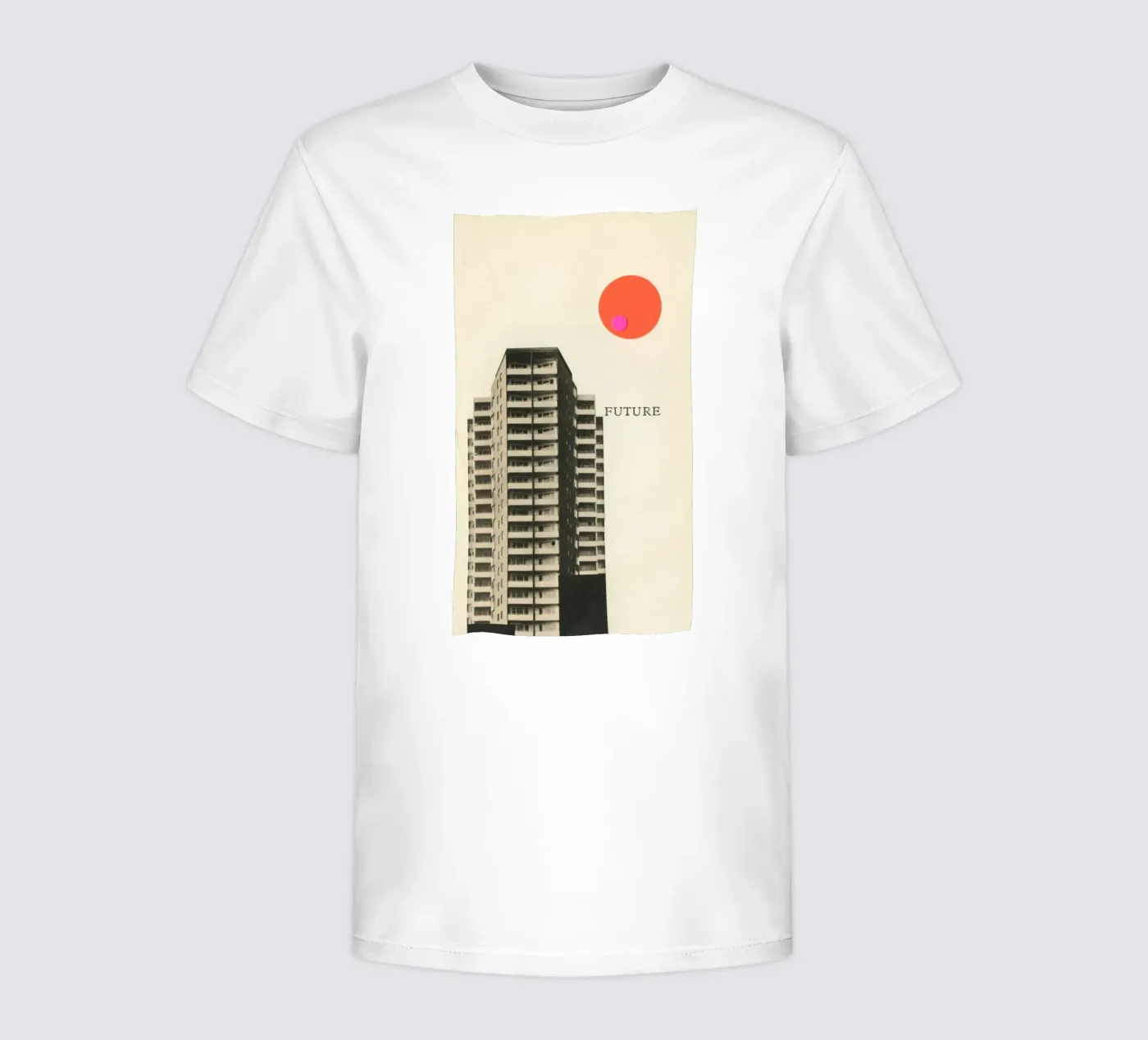 Toekomst kinder t-shirt van Cassia Beck Collage