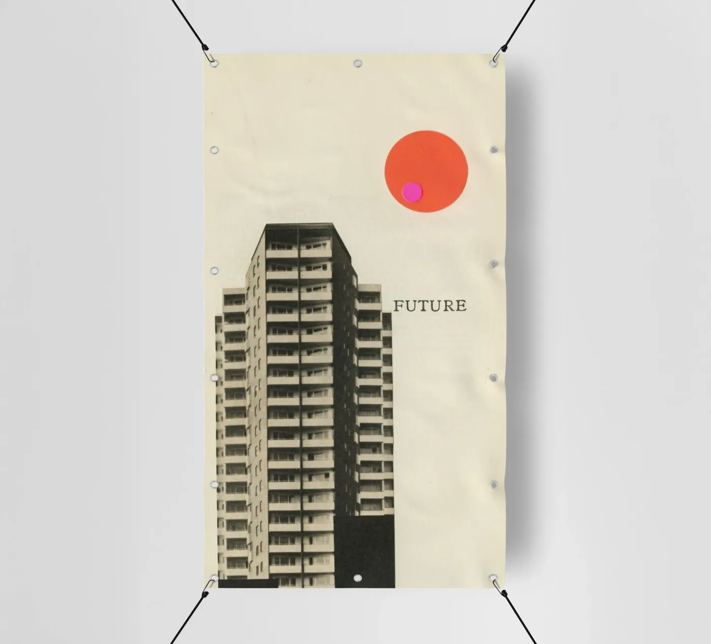 L'avenir bâche pvc de Cassia Beck Collage