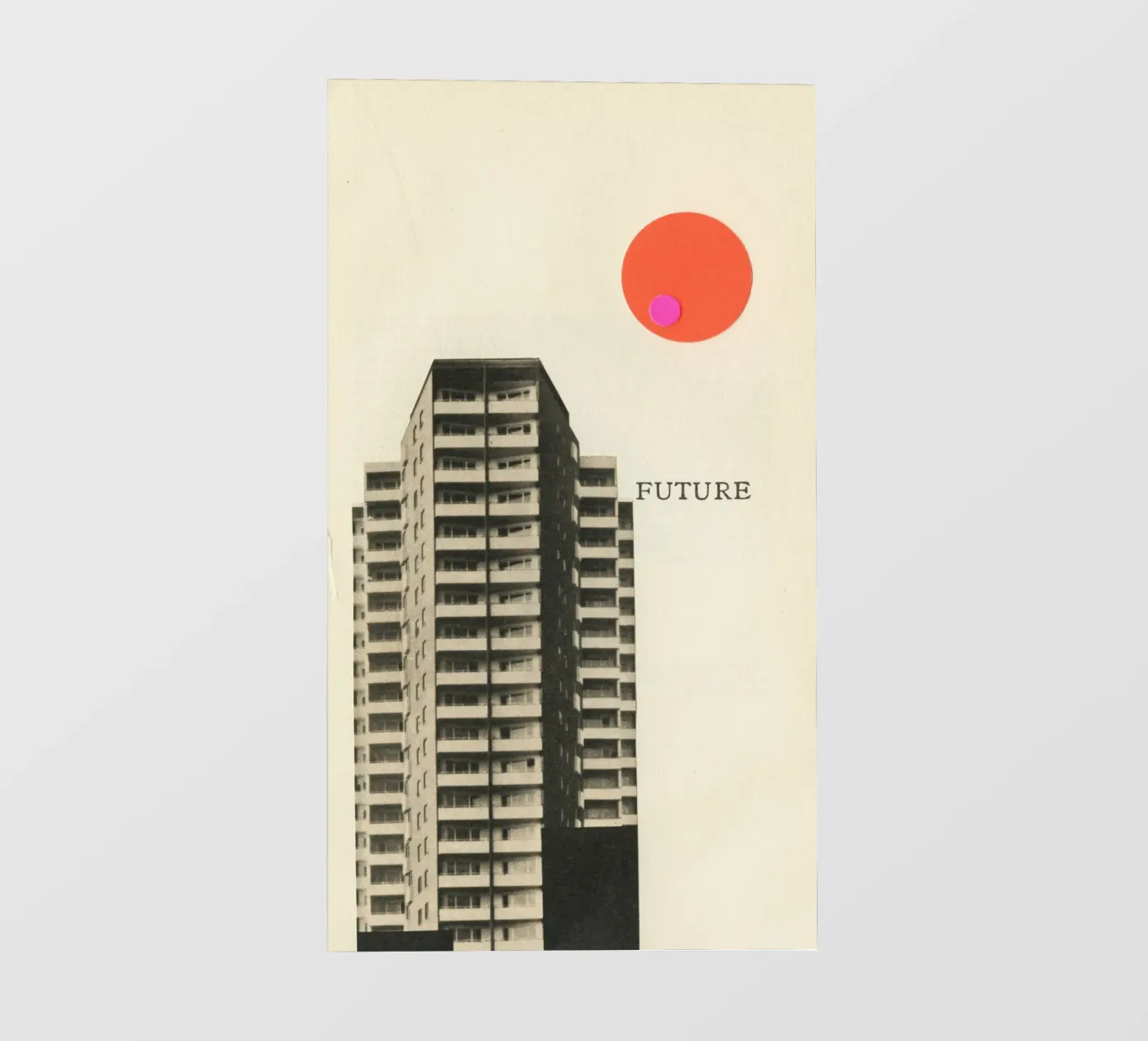 L'avenir bâche pvc de Cassia Beck Collage