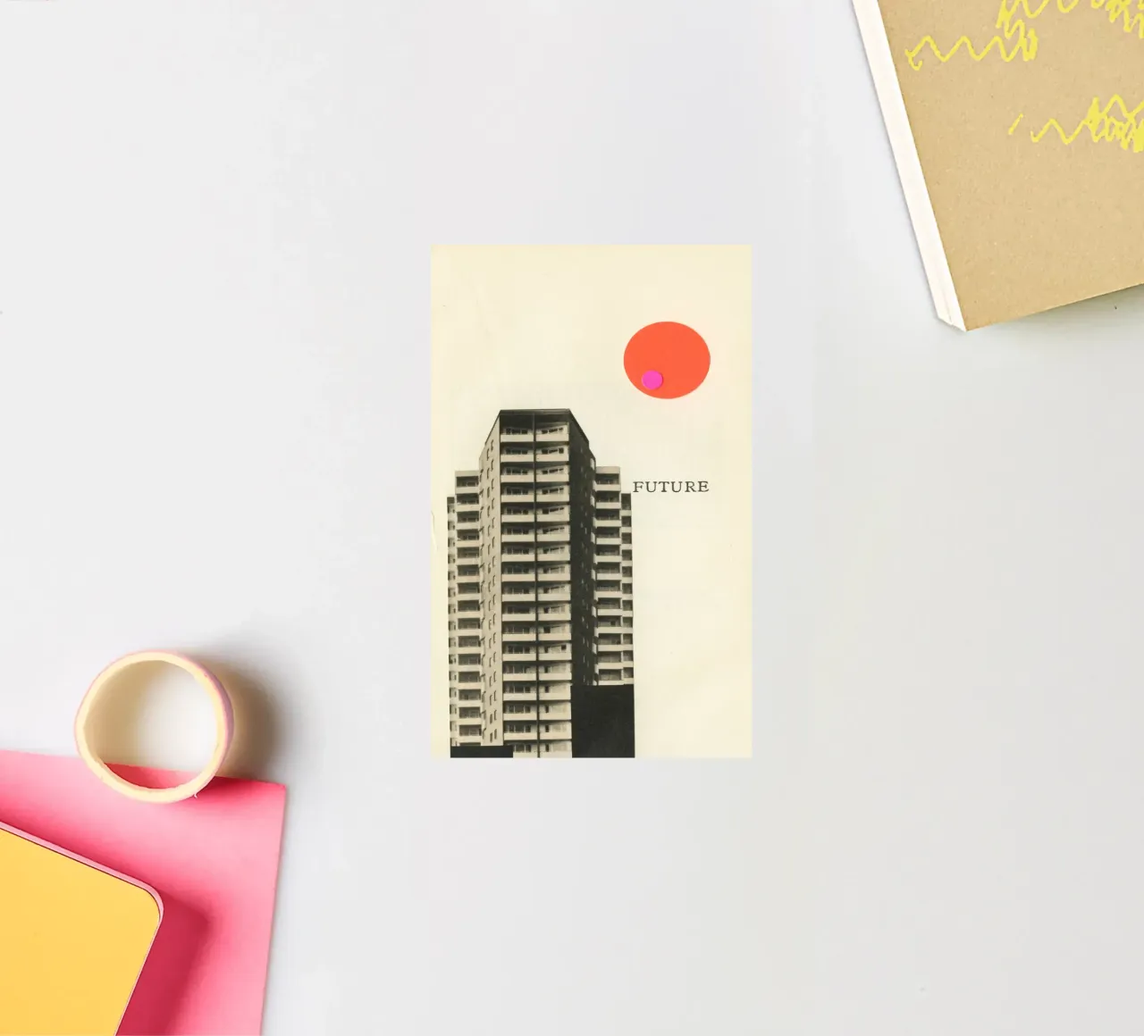 Future sticker by Cassia Beck Collage