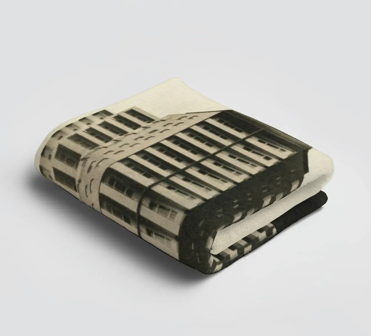 Future towel by Cassia Beck Collage
