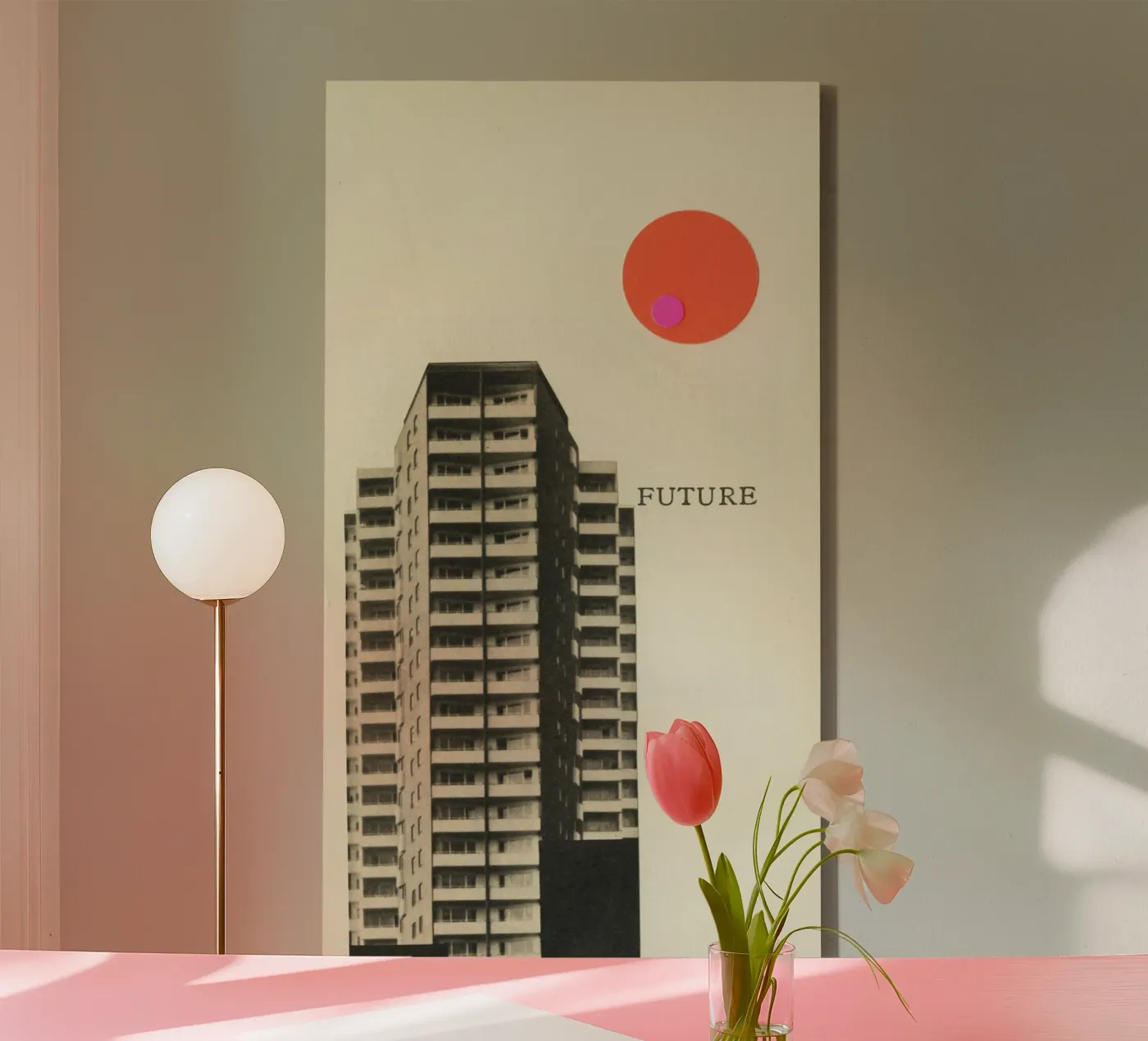 Future toile de Cassia Beck Collage