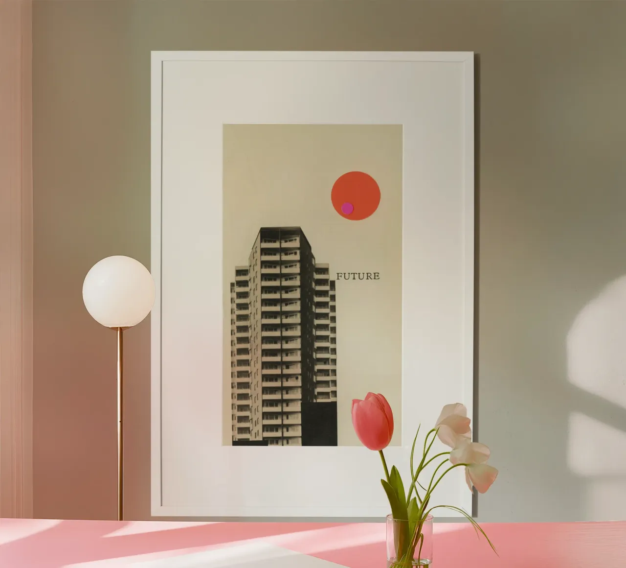 Future poster by Cassia Beck Collage