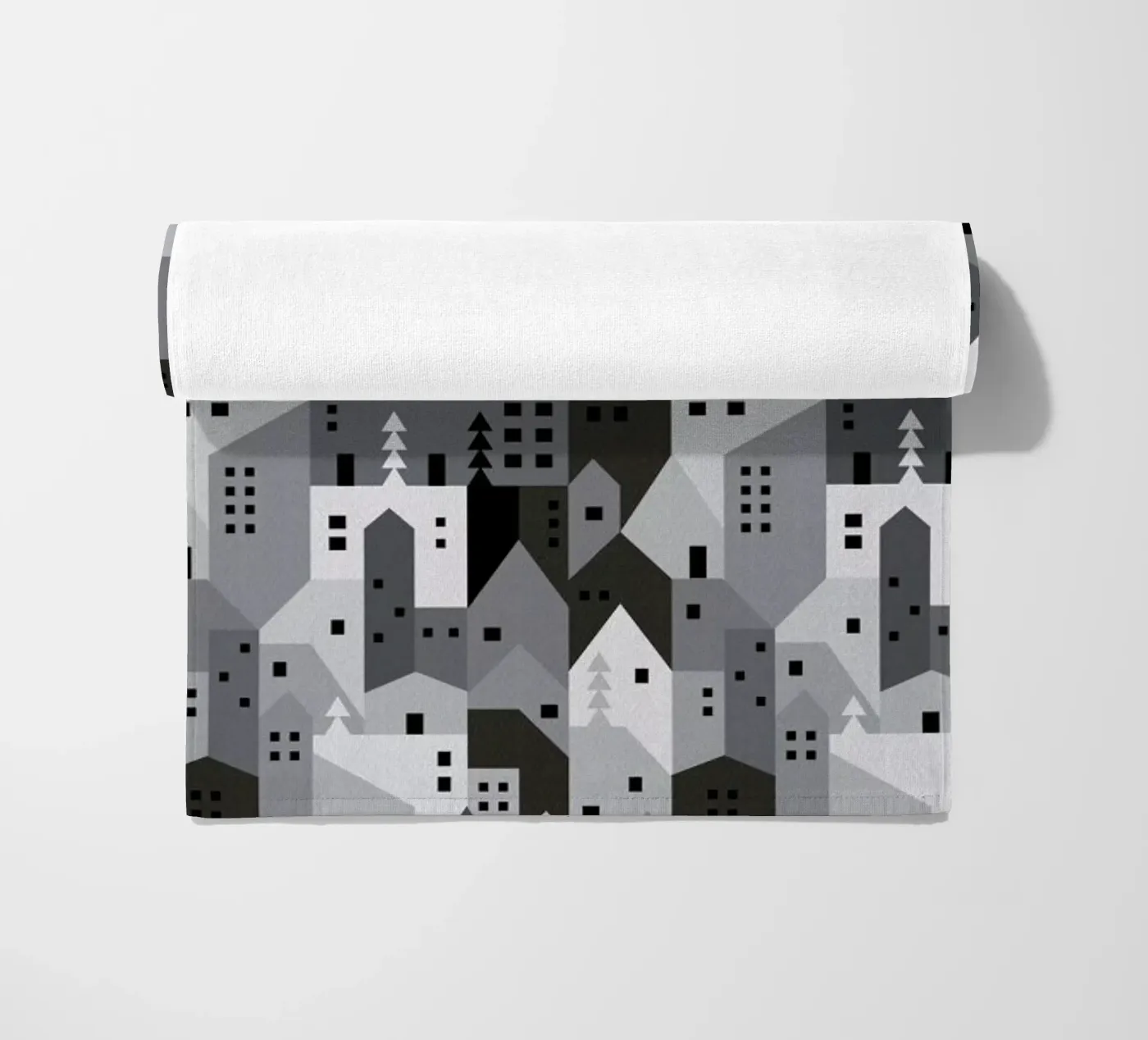Winter Town telo mare da The Wall Shop