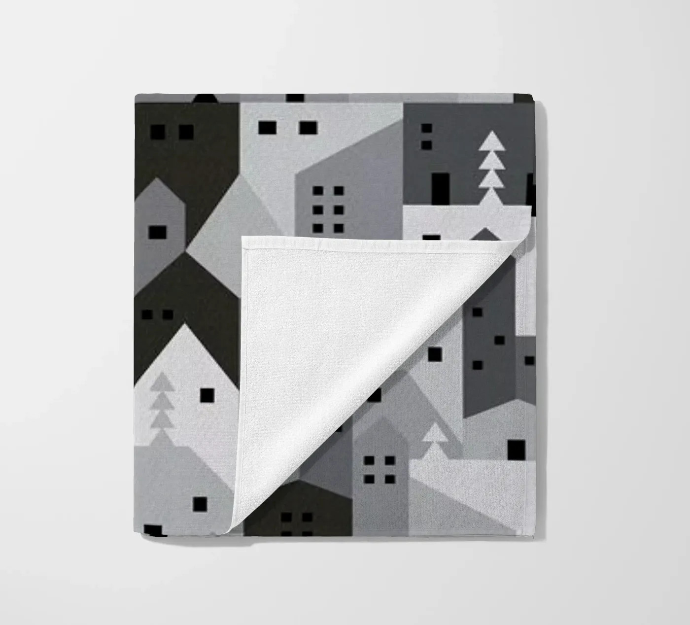 Winter Town telo mare da The Wall Shop